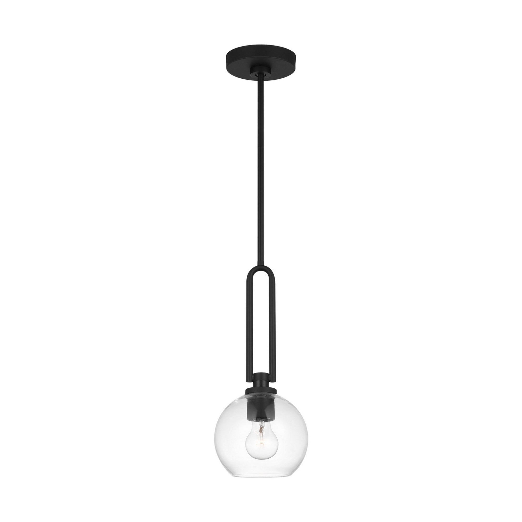 Codyn 10" Mini Pendant, Midnight Black Finish - Bees Lighting