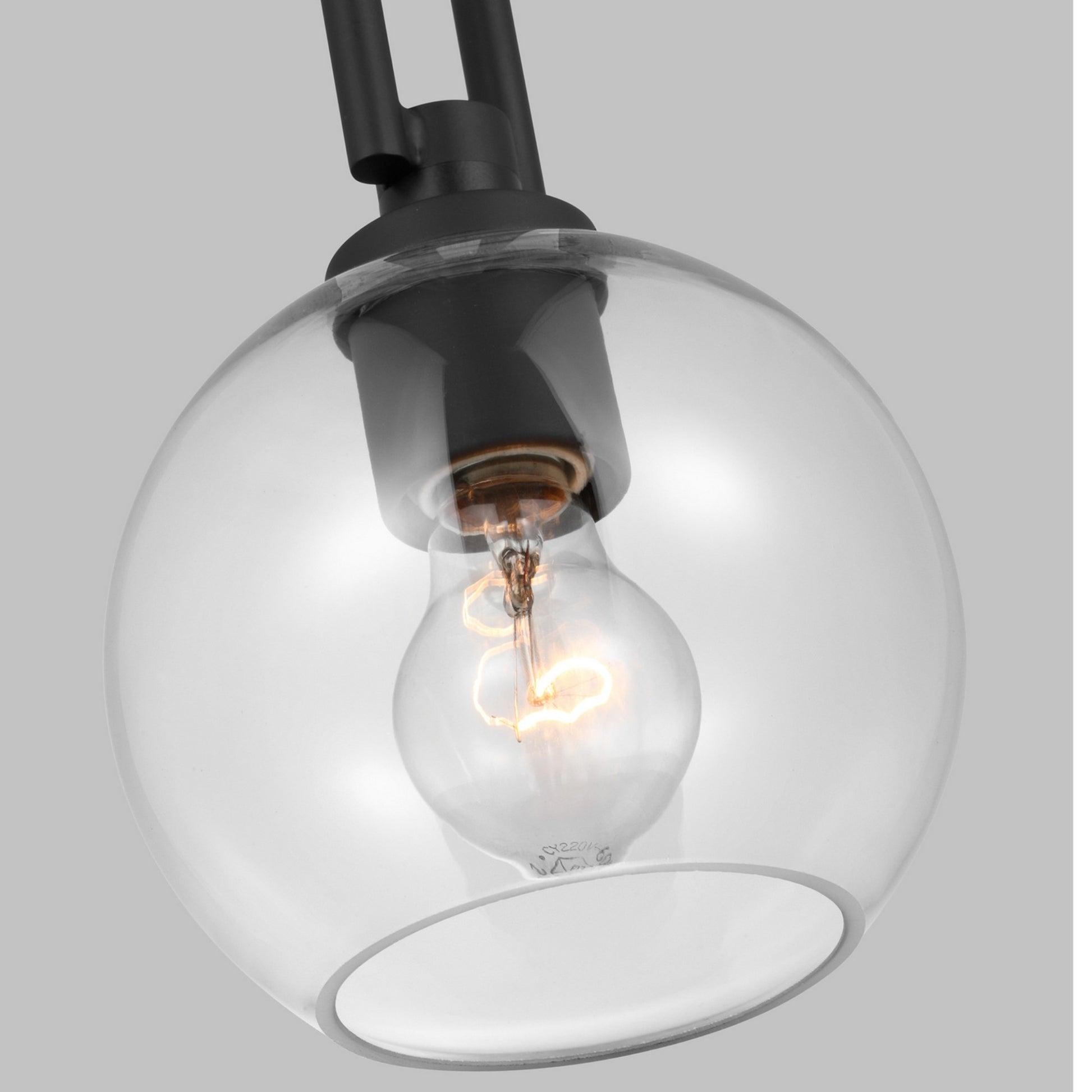 Codyn 10" Mini Pendant, Midnight Black Finish - Bees Lighting