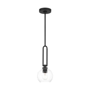 Codyn 10" Mini Pendant, Midnight Black Finish - Bees Lighting