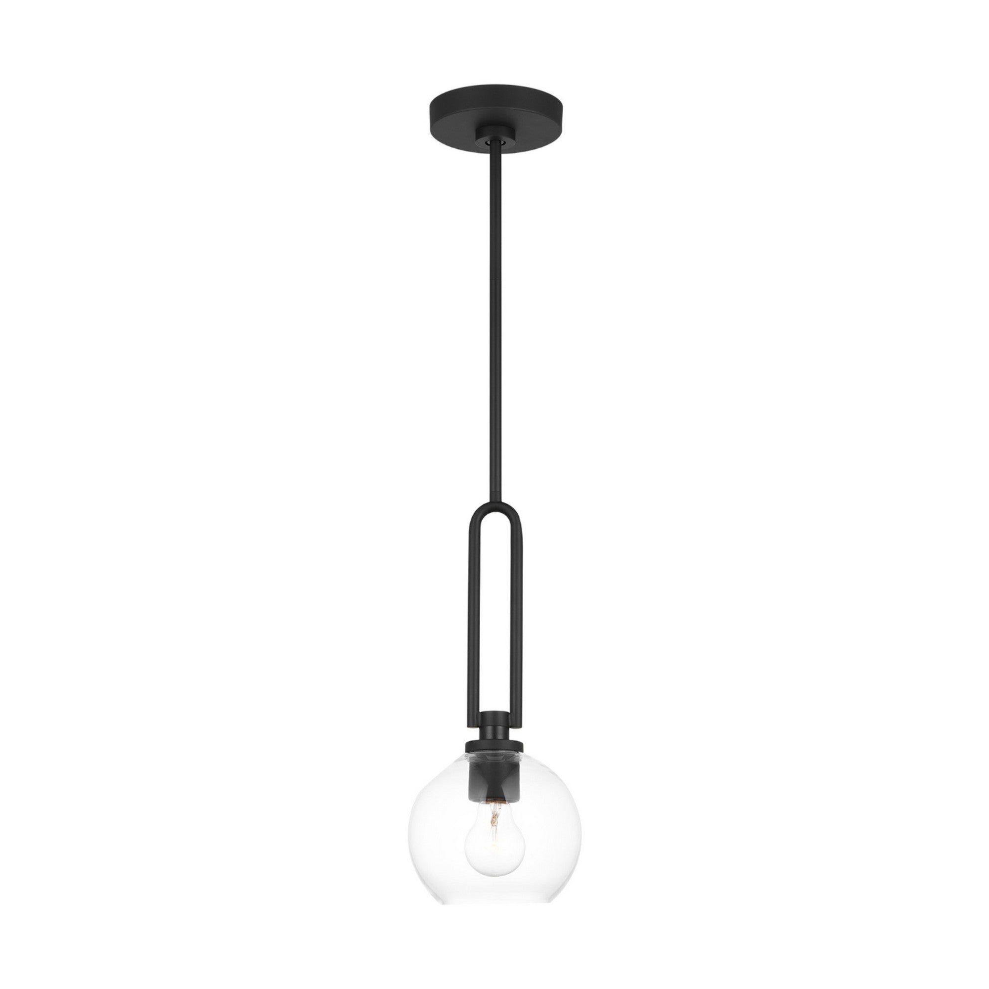 Codyn 10" Mini Pendant, Midnight Black Finish - Bees Lighting