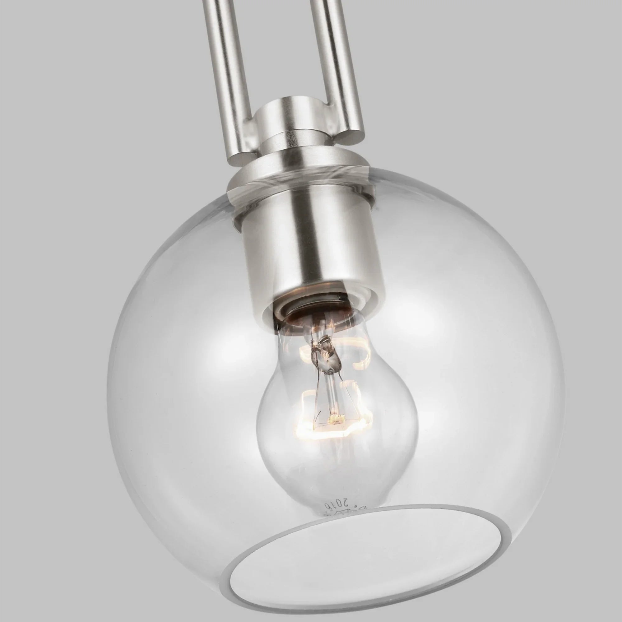 Codyn 10" Mini Pendant, Brushed Nickel Finish - Bees Lighting