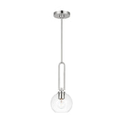 Codyn 10" Mini Pendant, Brushed Nickel Finish - Bees Lighting