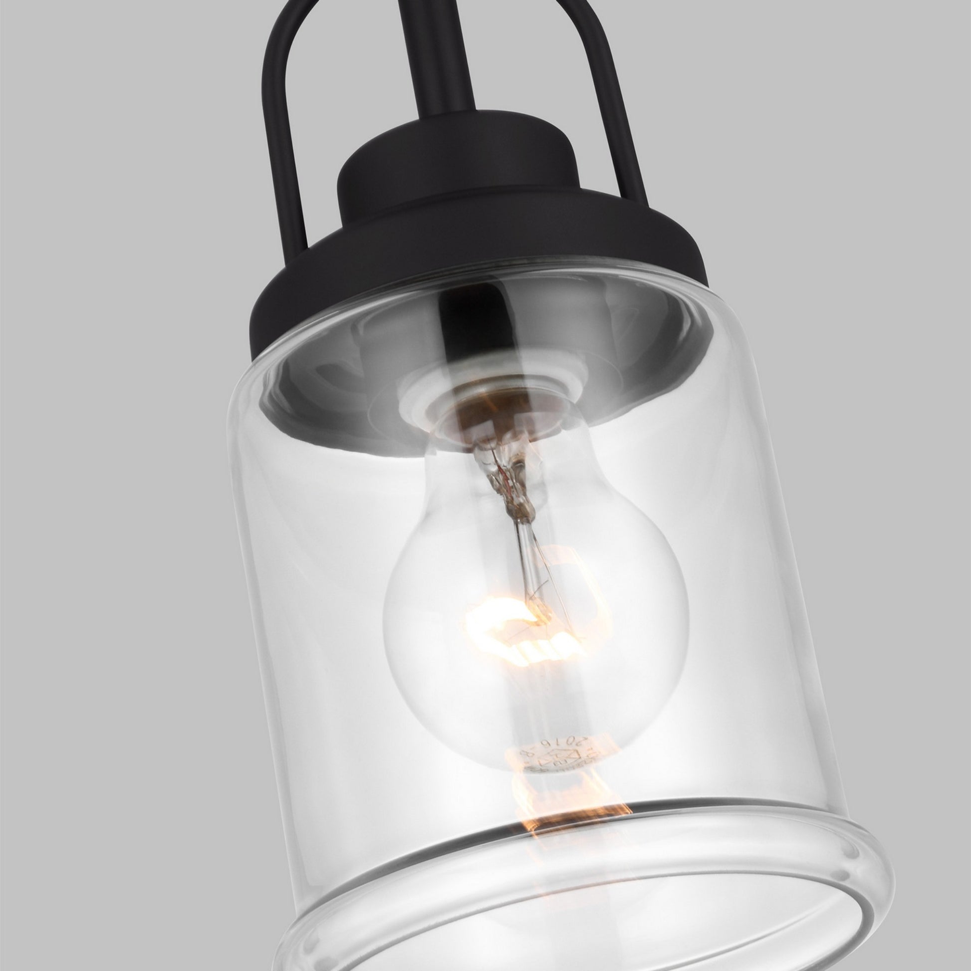 Anders 5" Mini Pendant, Midnight Black Finish - Bees Lighting