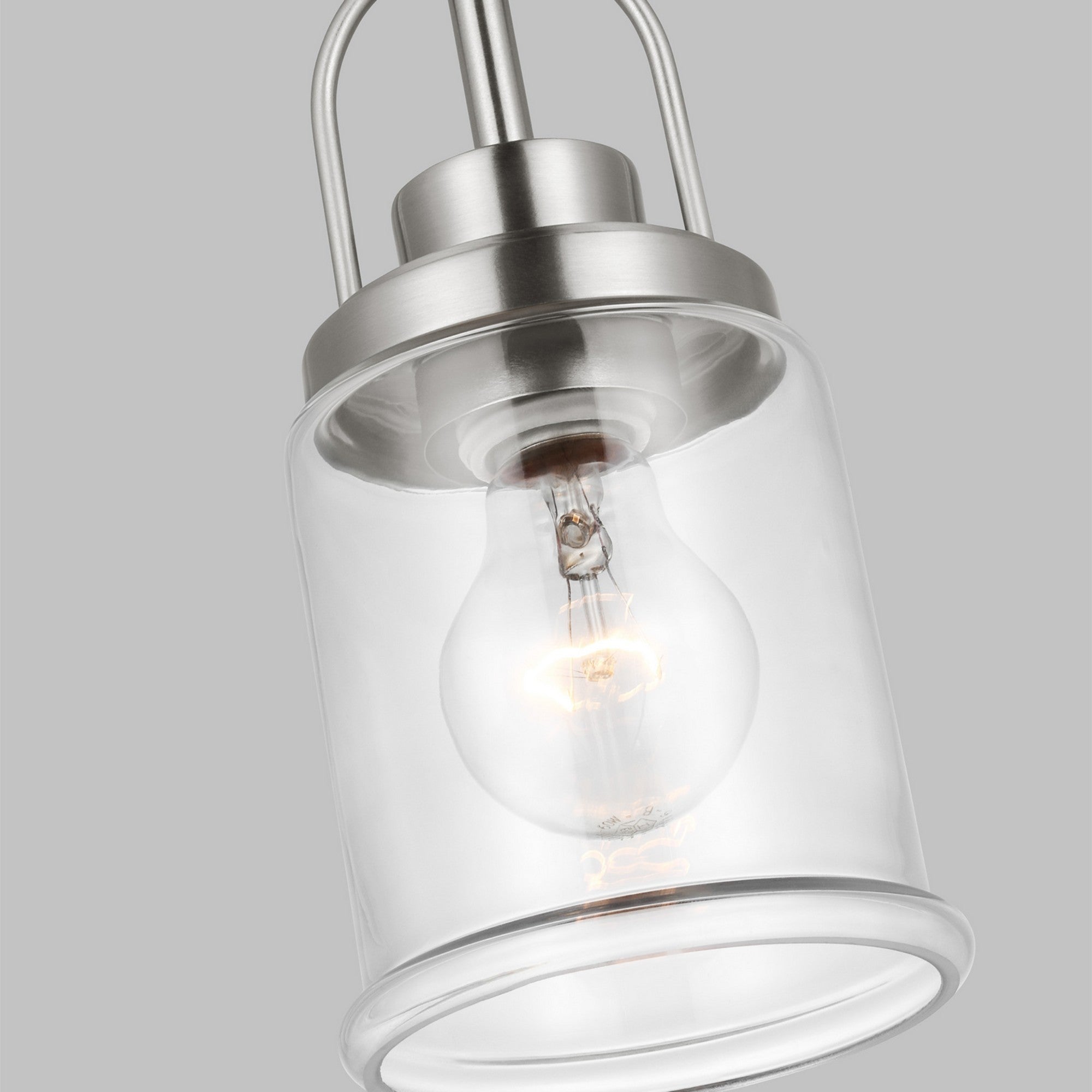 Anders 5" Mini Pendant, Brushed Nickel Finish - Bees Lighting