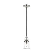 Anders 5" Mini Pendant, Brushed Nickel Finish - Bees Lighting