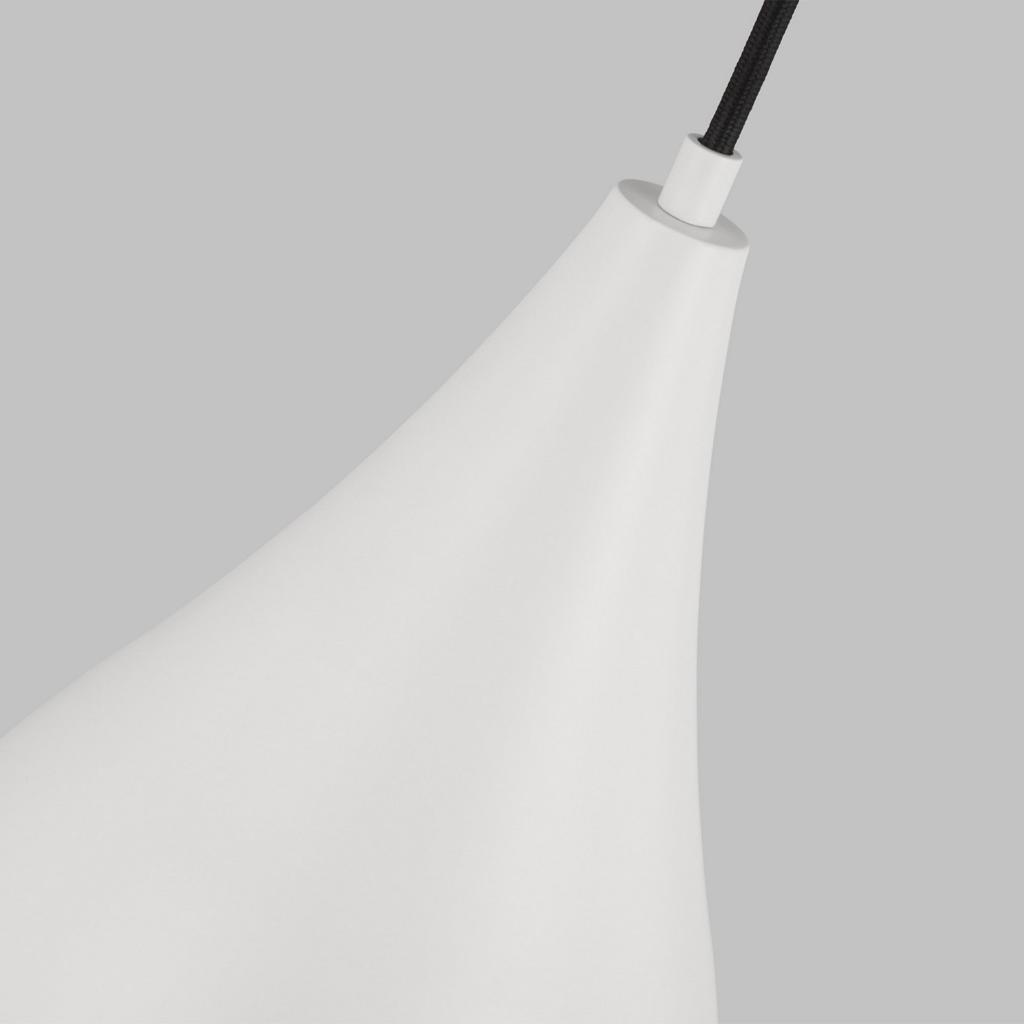 Oden 12" Small Pendant, Matte White Finish - Bees Lighting