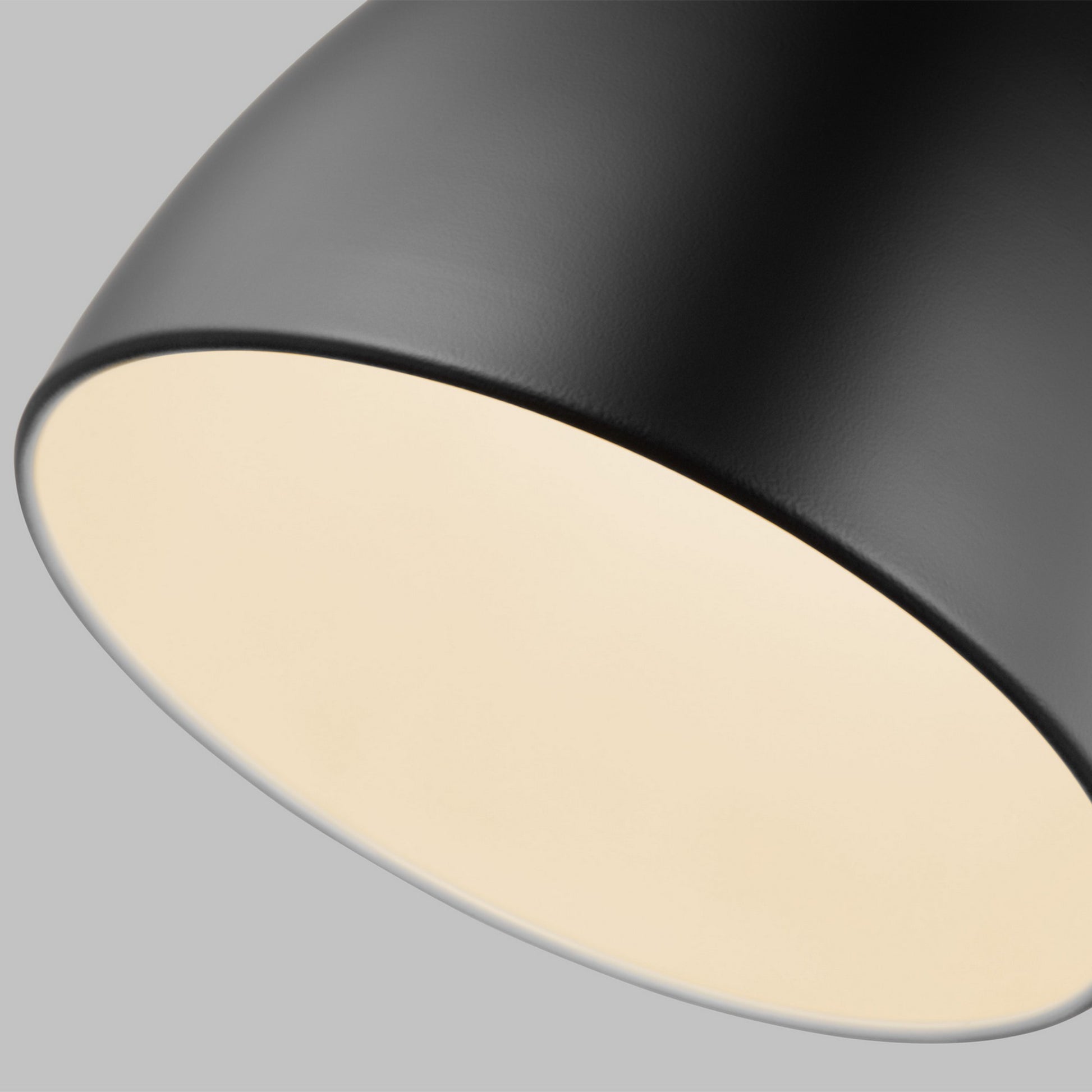 Oden 12" LED Small Pendant, Midnight Black Finish - Bees Lighting