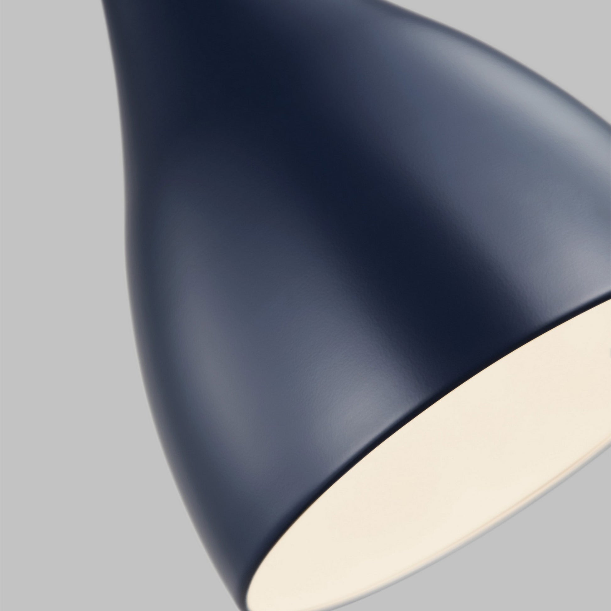 Oden 12" LED Small Pendant, Navy Finish - Bees Lighting
