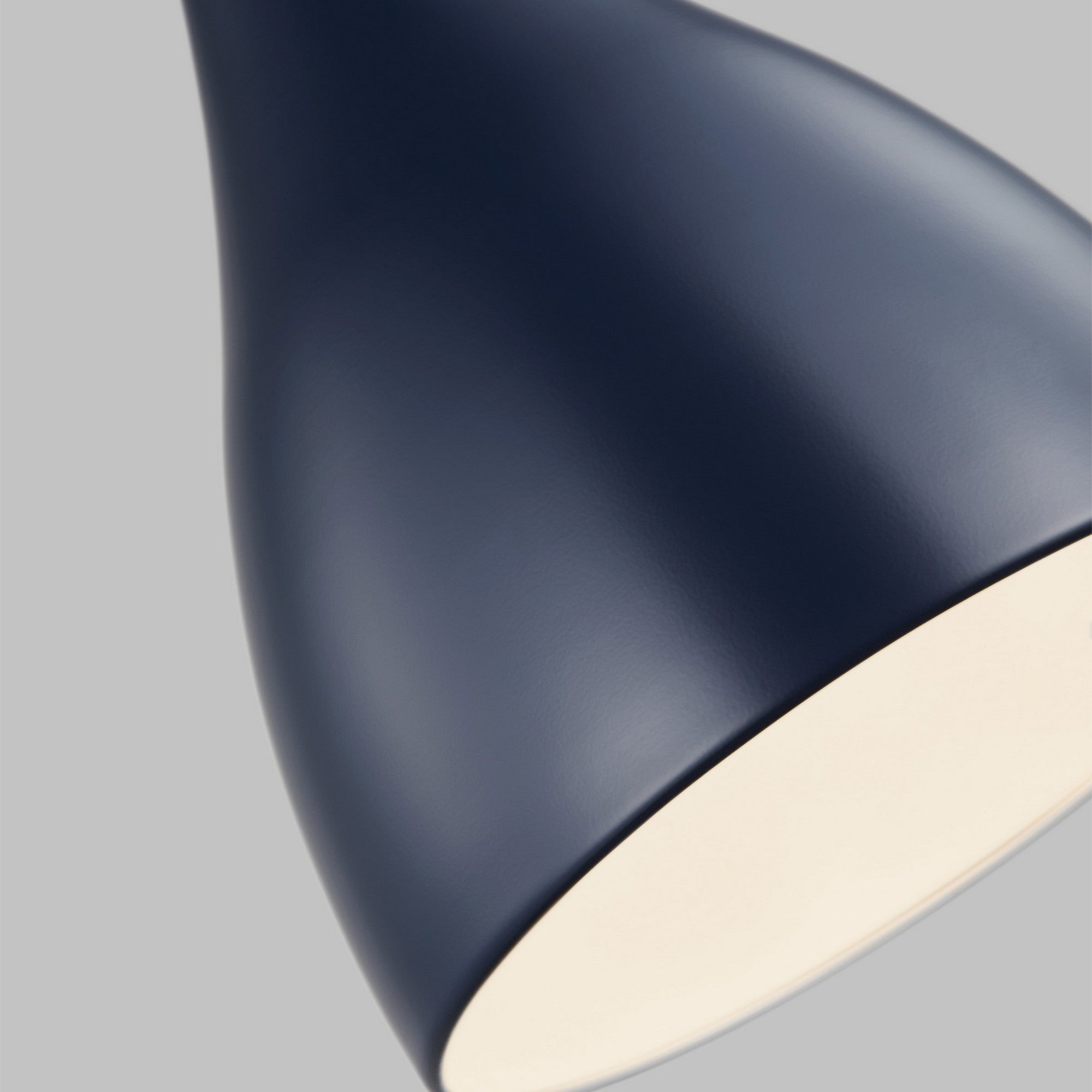 Oden 12" LED Small Pendant, Navy Finish - Bees Lighting