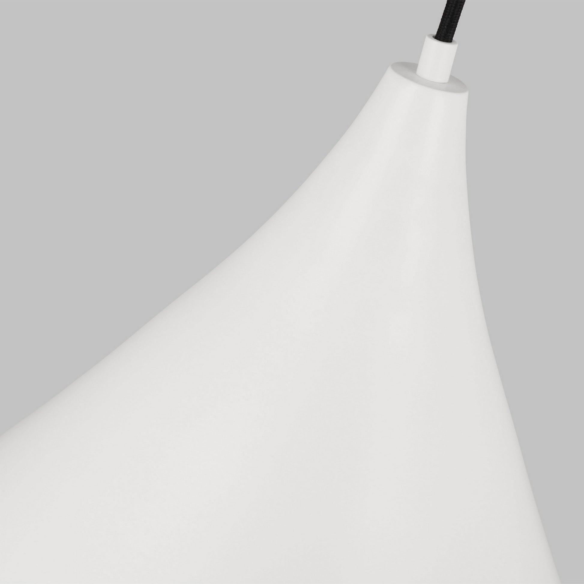 Oden 14" Medium Pendant, Matte White Finish - Bees Lighting