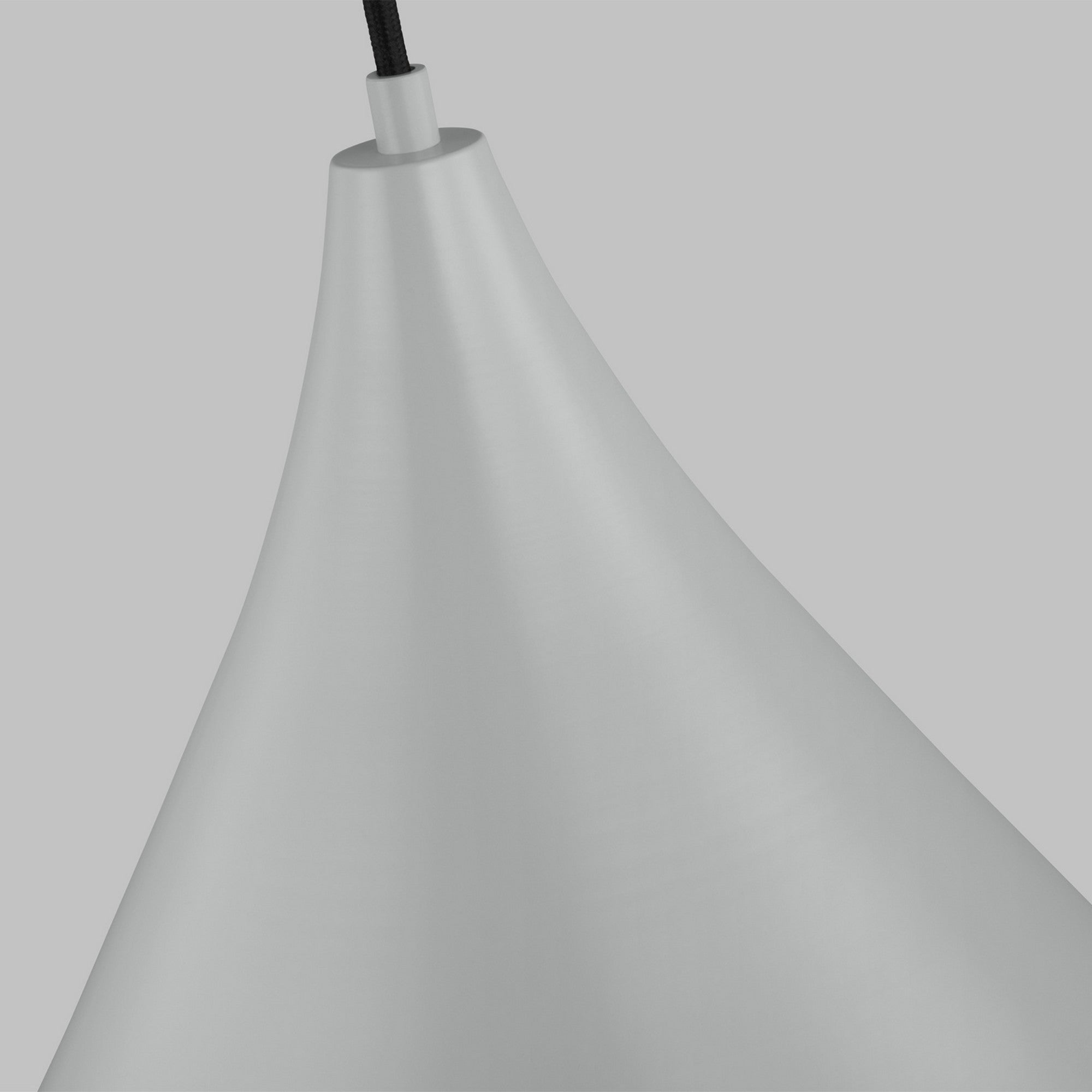 Oden 14" Medium Pendant, Matte Grey Finish - Bees Lighting
