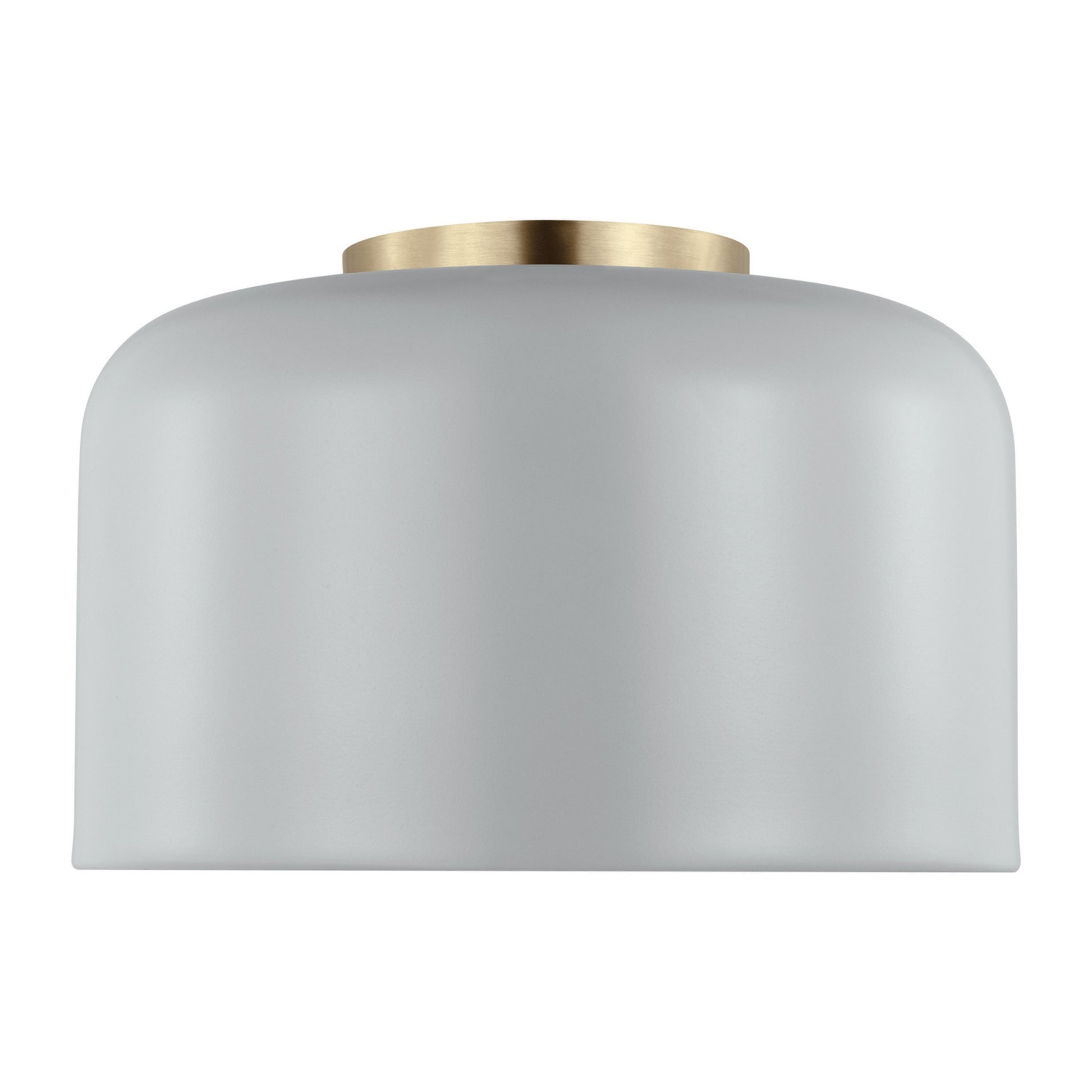 Malone 11" LED Small Flush Mount, Matte Grey Finish - Bees Lighting