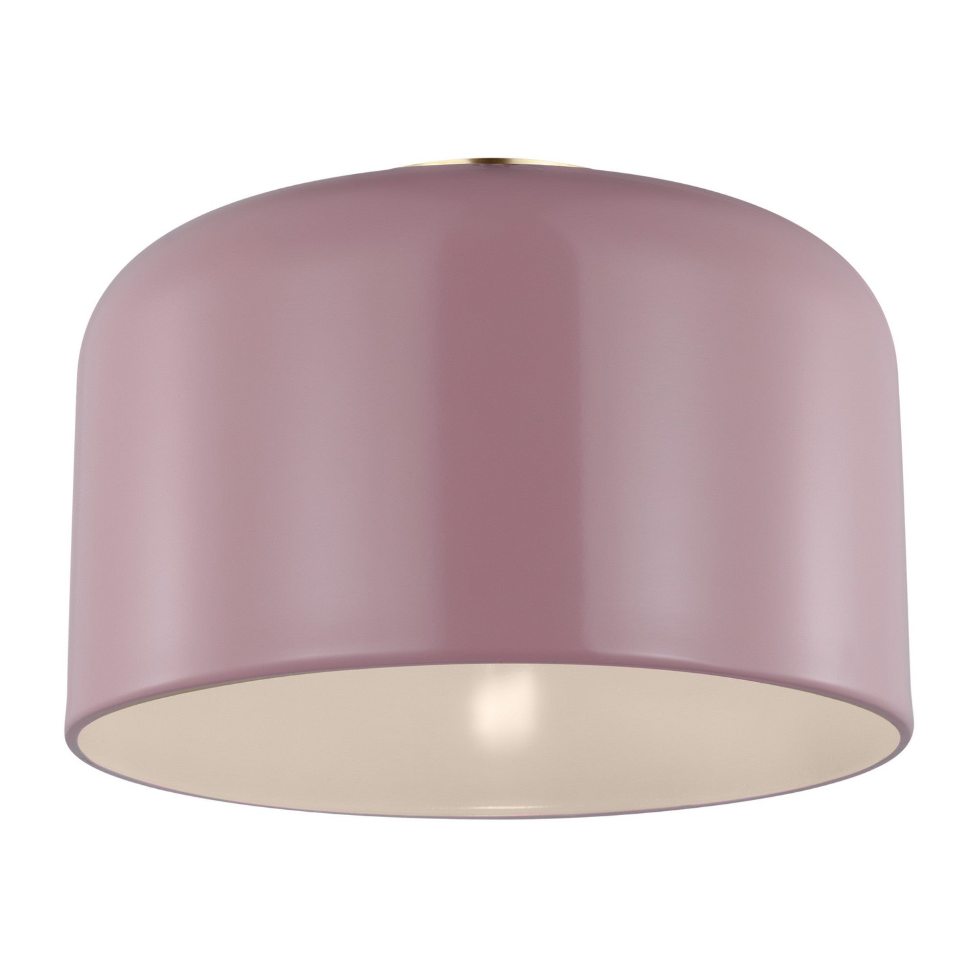 Malone 11" LED Small Flush Mount, Rose Finish - Bees Lighting
