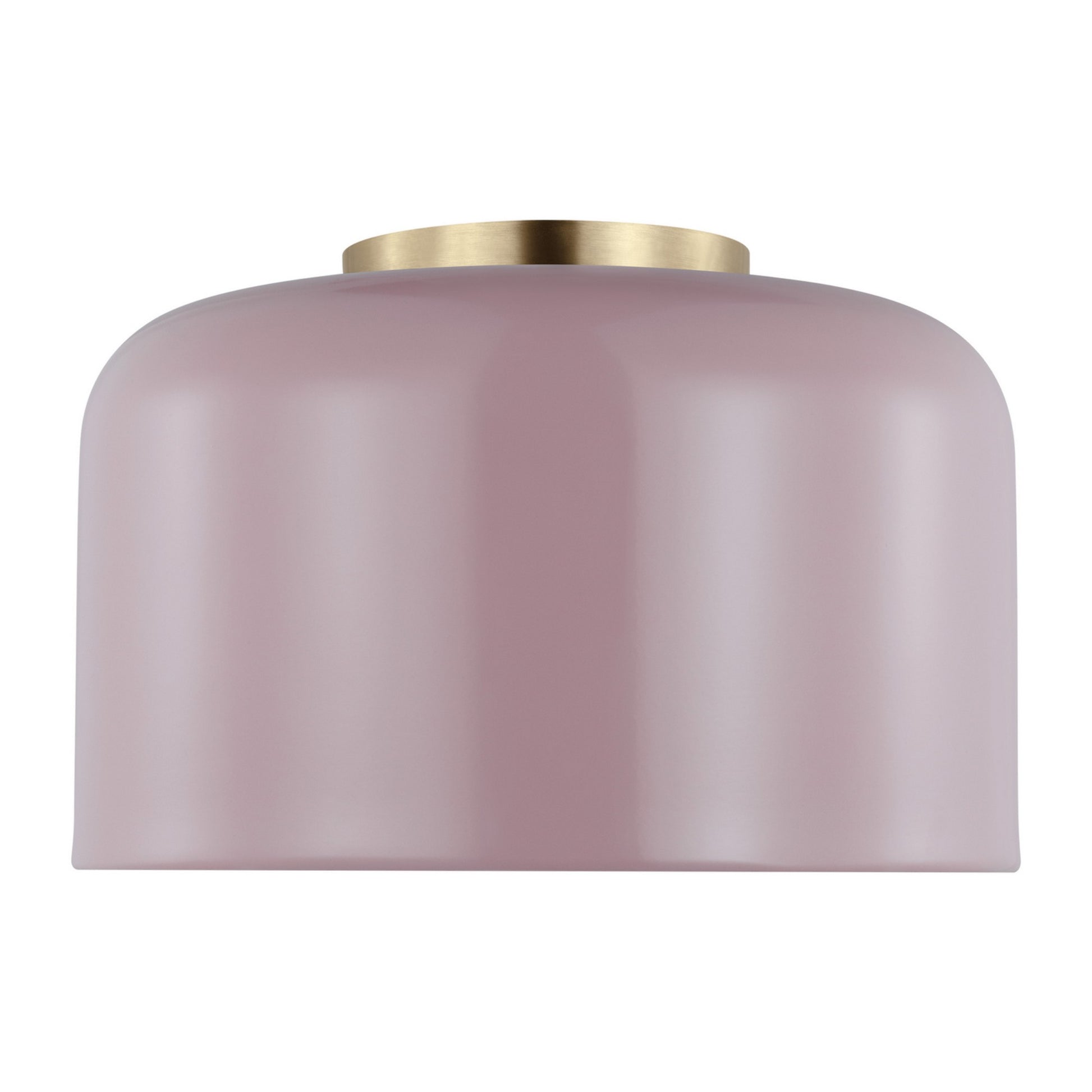 Malone 11" LED Small Flush Mount, Rose Finish - Bees Lighting