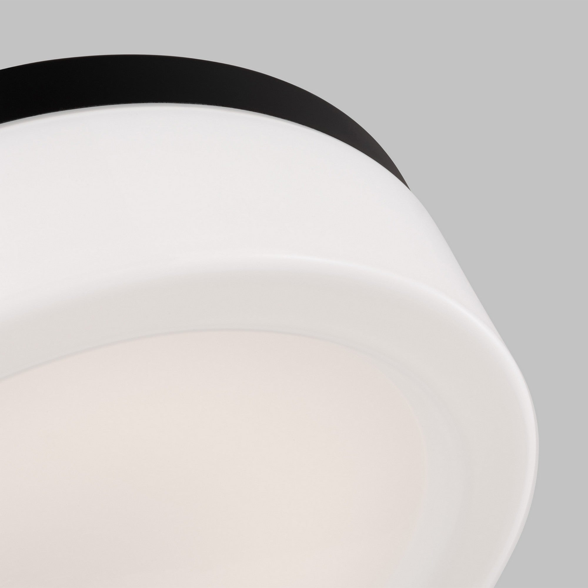 Rhett 12" LED Flush Mount, Midnight Black Finish - Bees Lighting