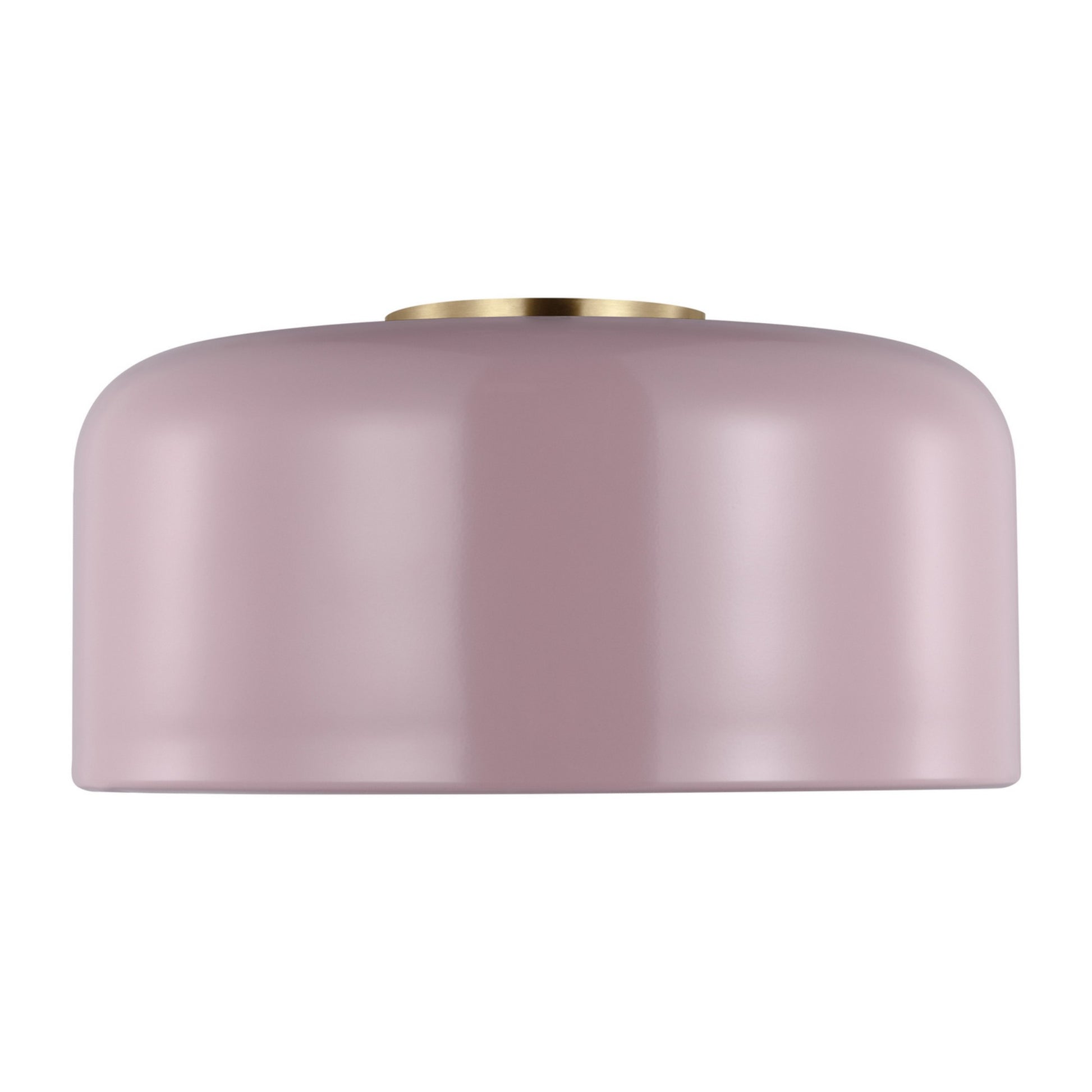 Malone 14" Medium Flush Mount, Rose Finish - Bees Lighting