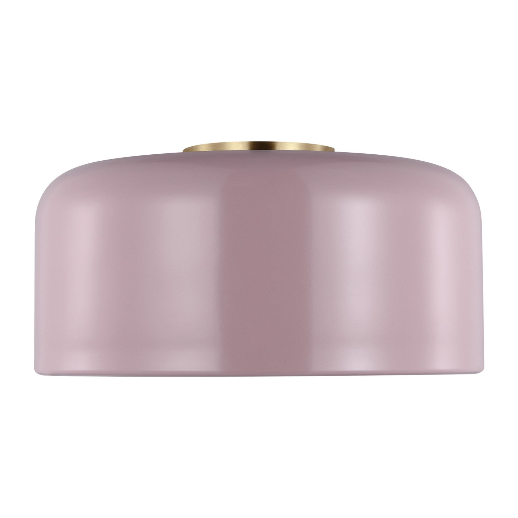 Malone 14" Medium Flush Mount, Rose Finish - Bees Lighting