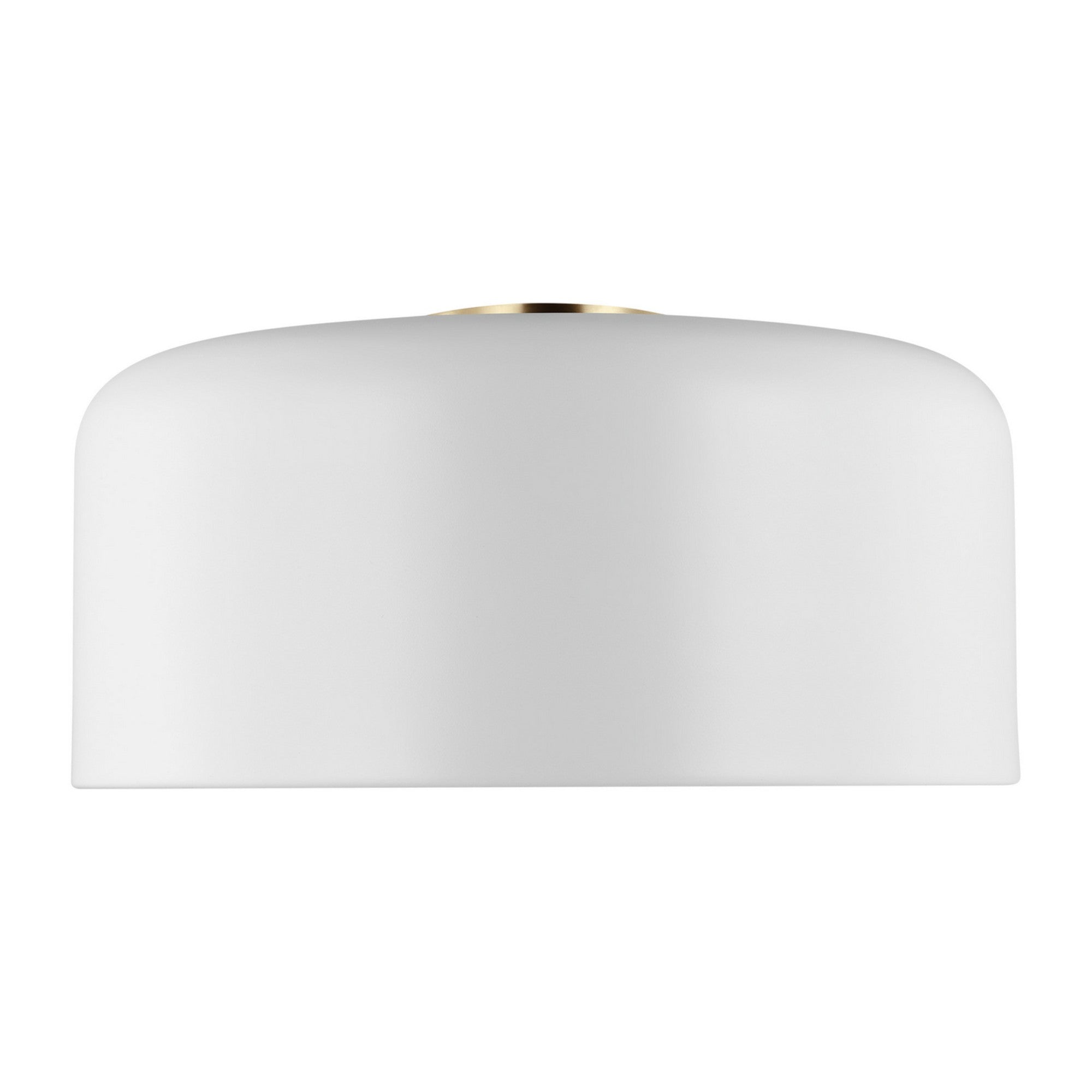 Malone 16" Large Flush Mount, Matte White Finish - Bees Lighting