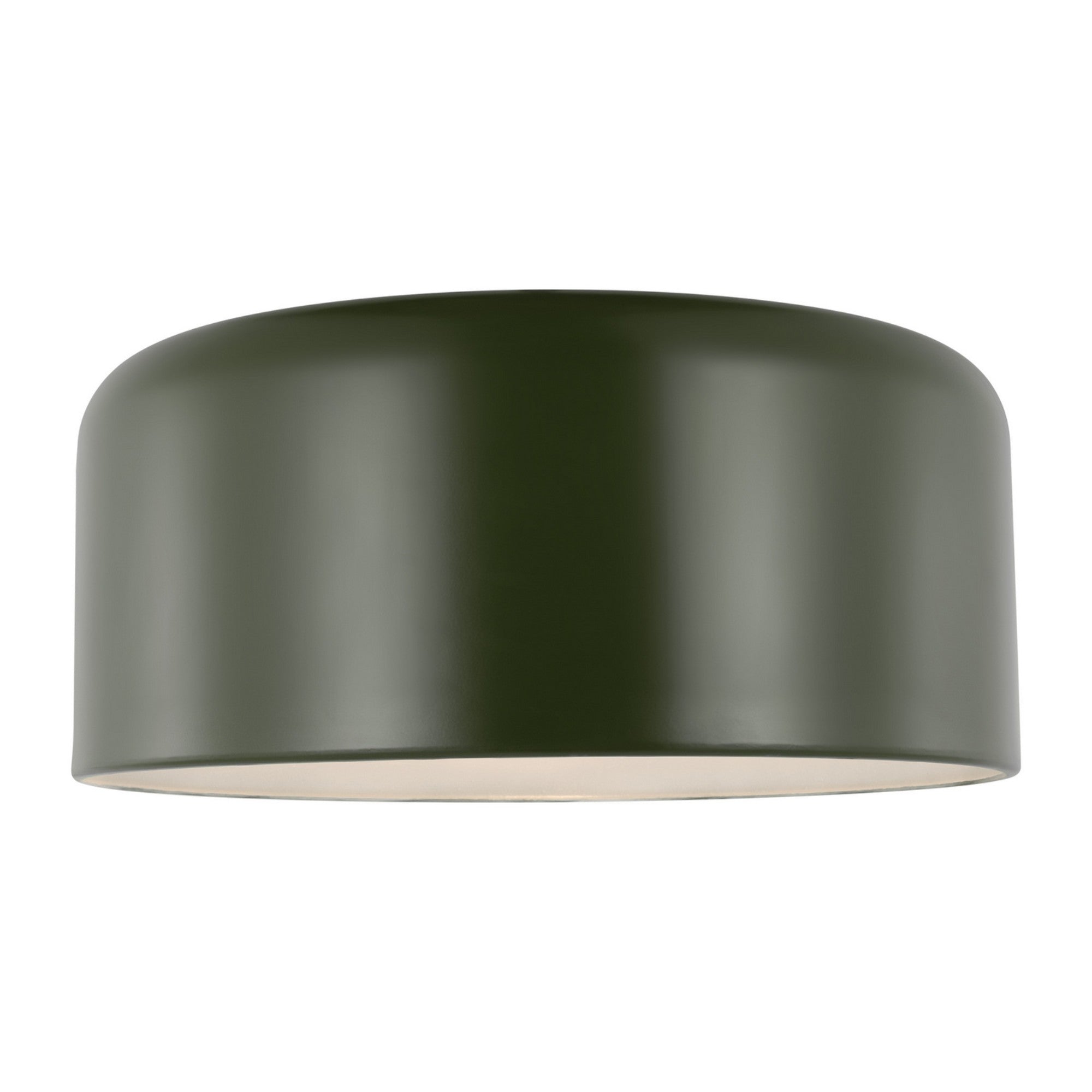 Malone 16" Large Flush Mount, Olive Finish - Bees Lighting