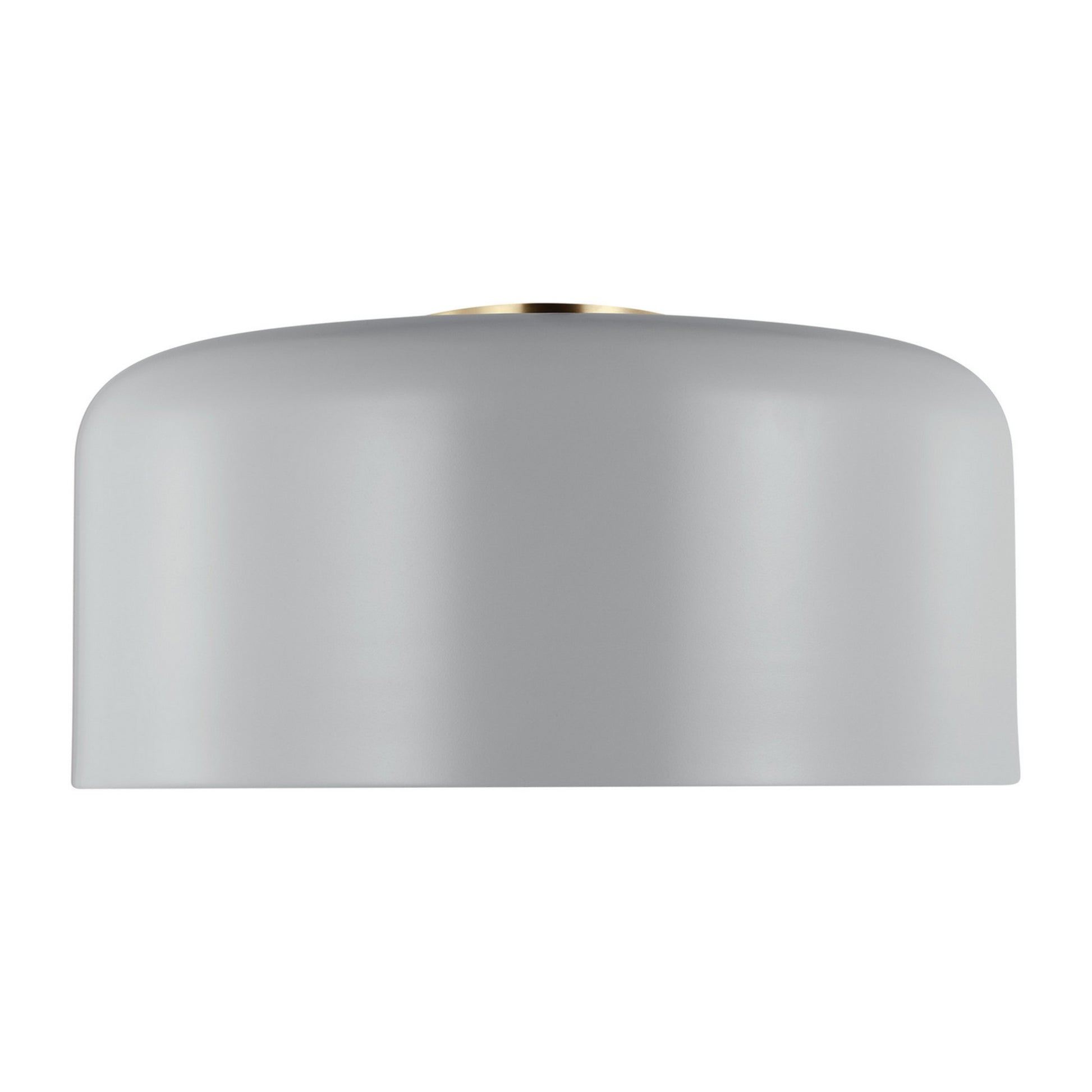 Malone 16" LED Large Flush Mount, Matte Grey Finish - Bees Lighting