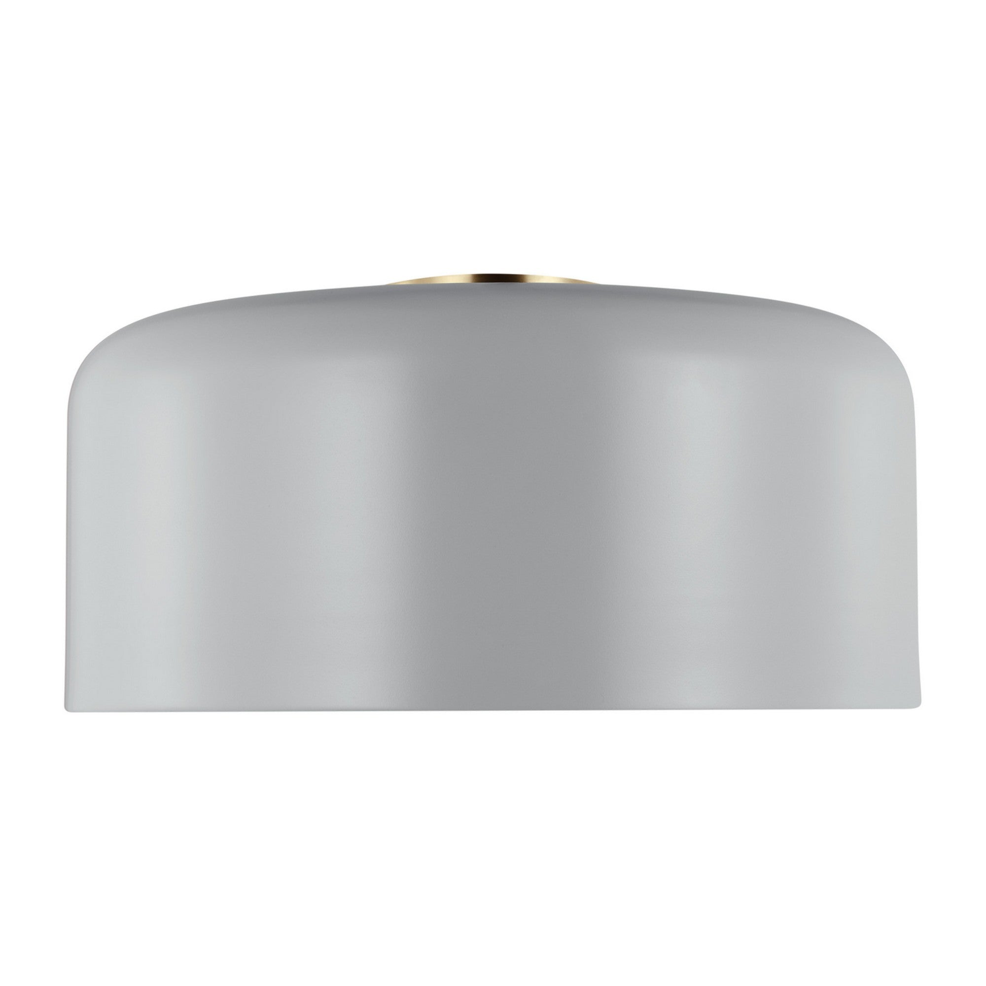 Malone 16" LED Large Flush Mount, Matte Grey Finish - Bees Lighting