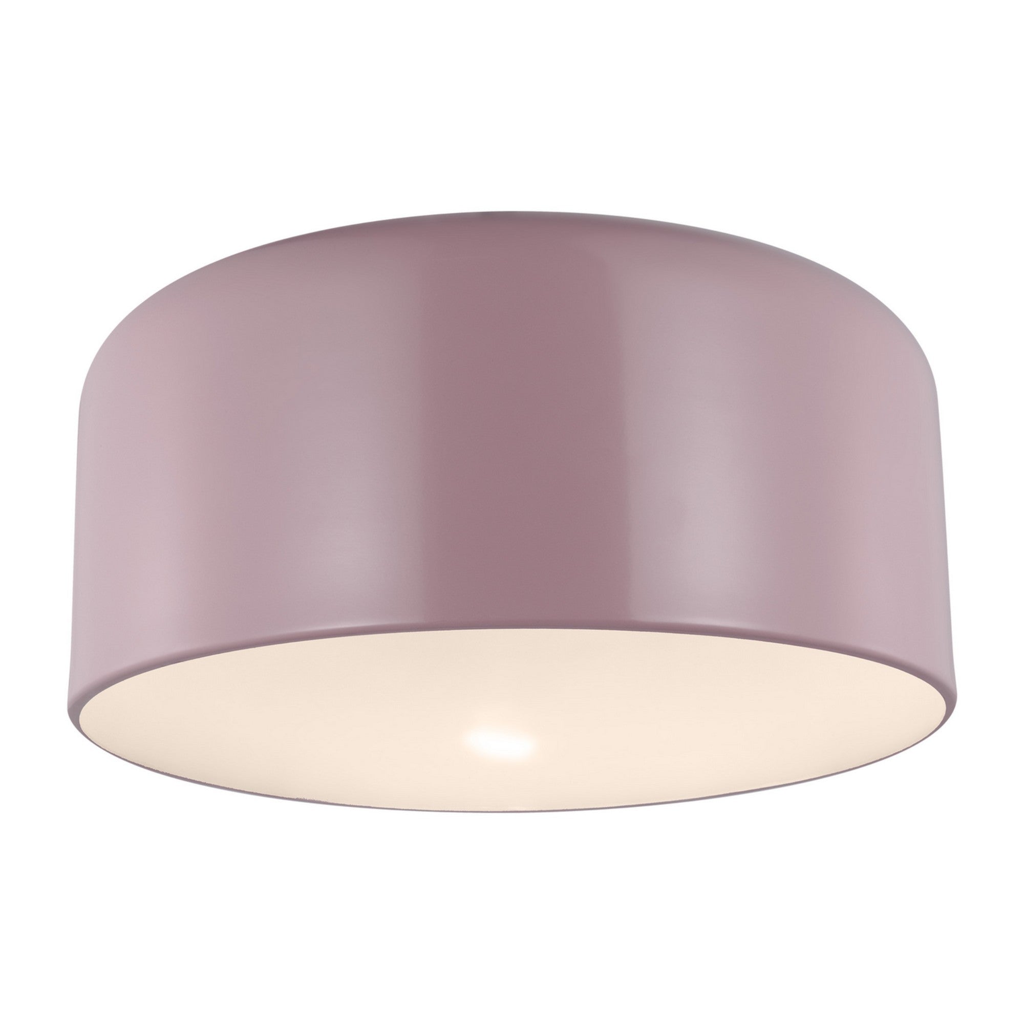 Malone 16" LED Large Flush Mount, Rose Finish - Bees Lighting