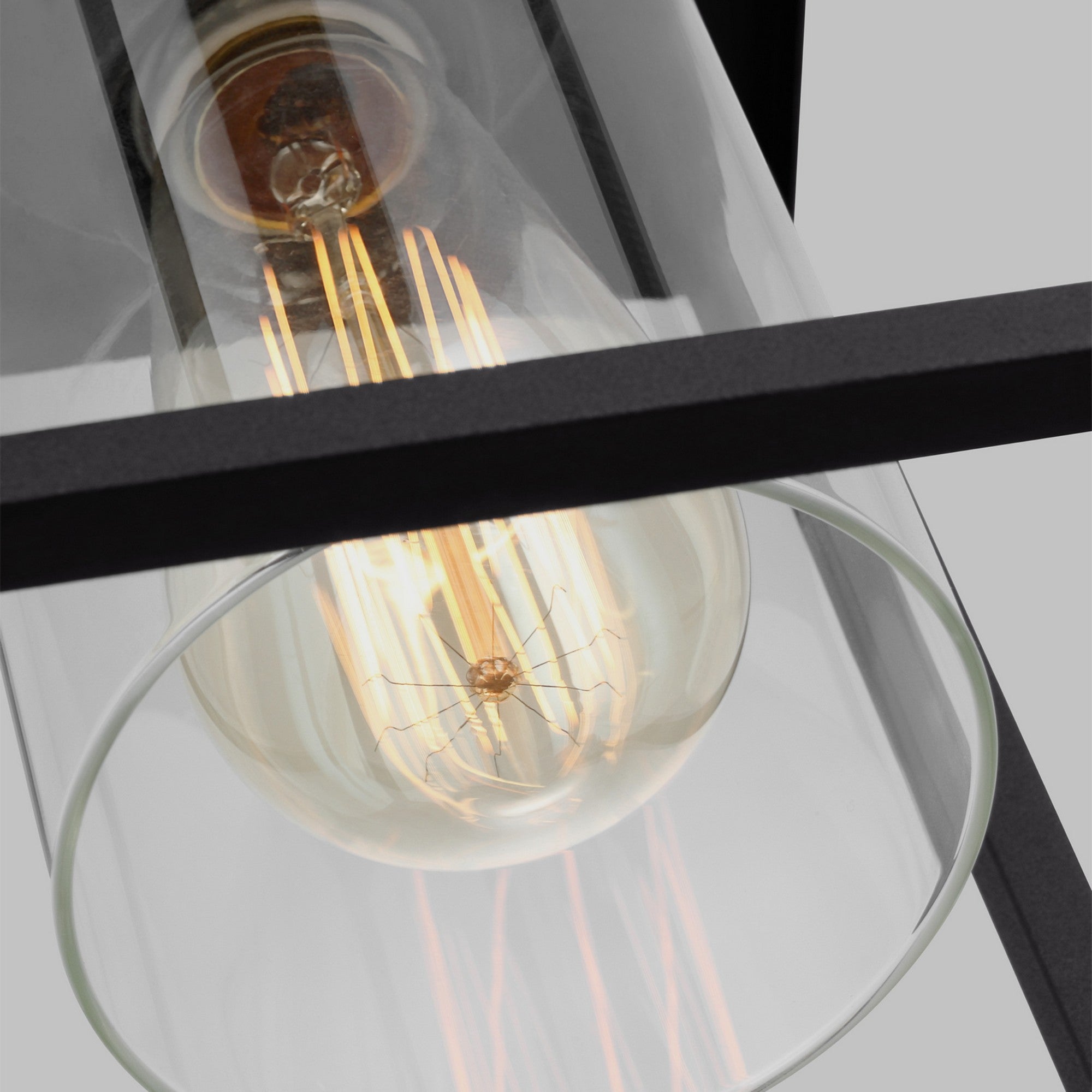 Vado 10" Outdoor Flush Mount, Black Finish - Bees Lighting