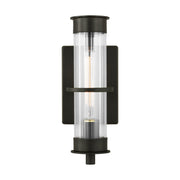 Alcona 13" Small Outdoor Wall Lantern, Antique Bronze Finish - Bees Lighting