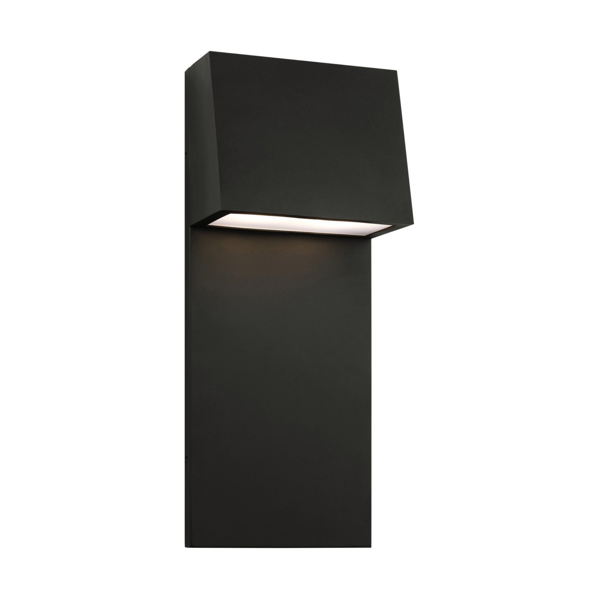 Rocha 25" X-Large LED Outdoor Wall Lantern, Black Finish - Bees Lighting