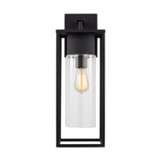 Vado 23" X-Large Outdoor Wall Lantern, Black Finish - Bees Lighting