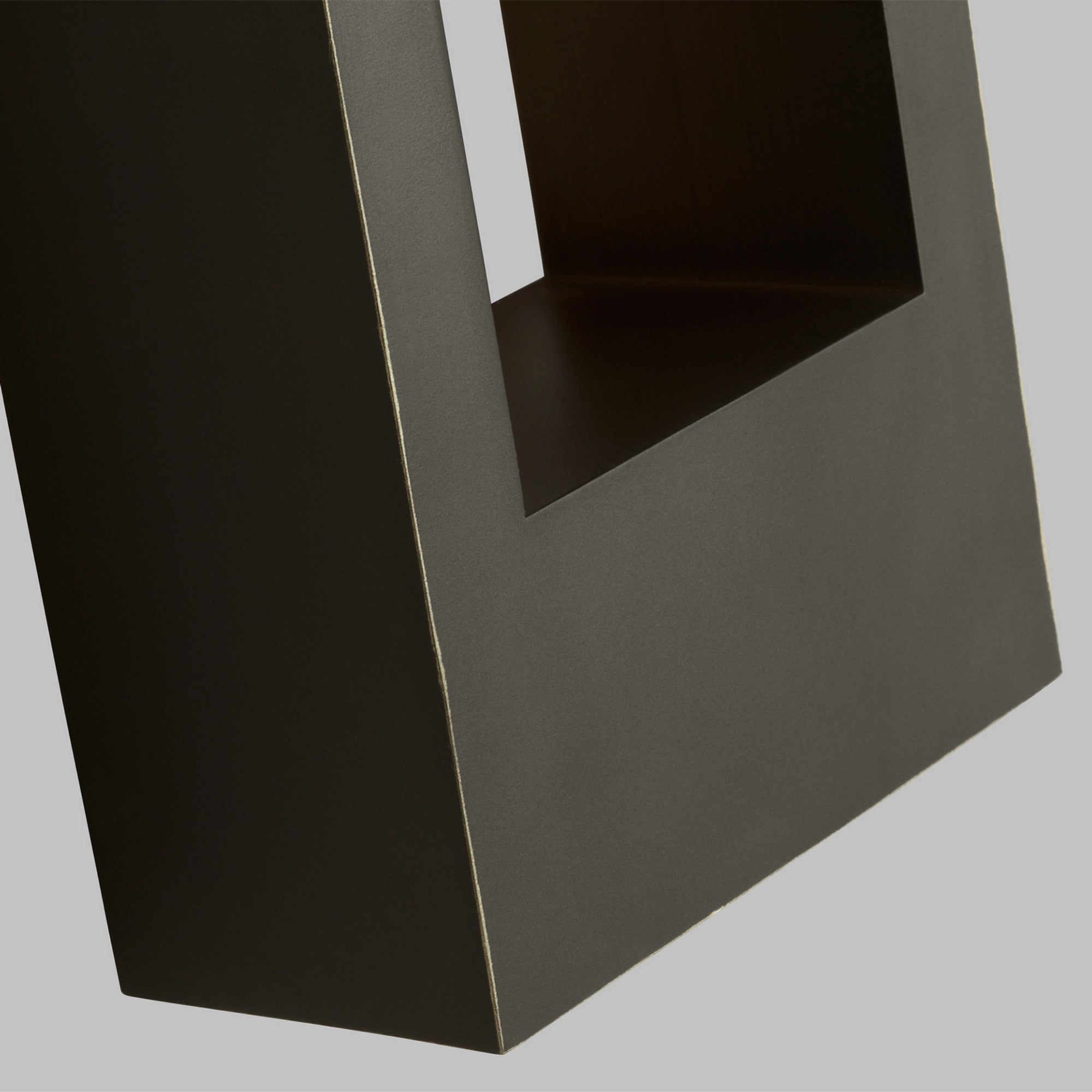 Testa 12" Small LED Outdoor Wall Lantern, Antique Bronze Finish - Bees Lighting