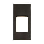 Testa 12" Small LED Outdoor Wall Lantern, Antique Bronze Finish - Bees Lighting