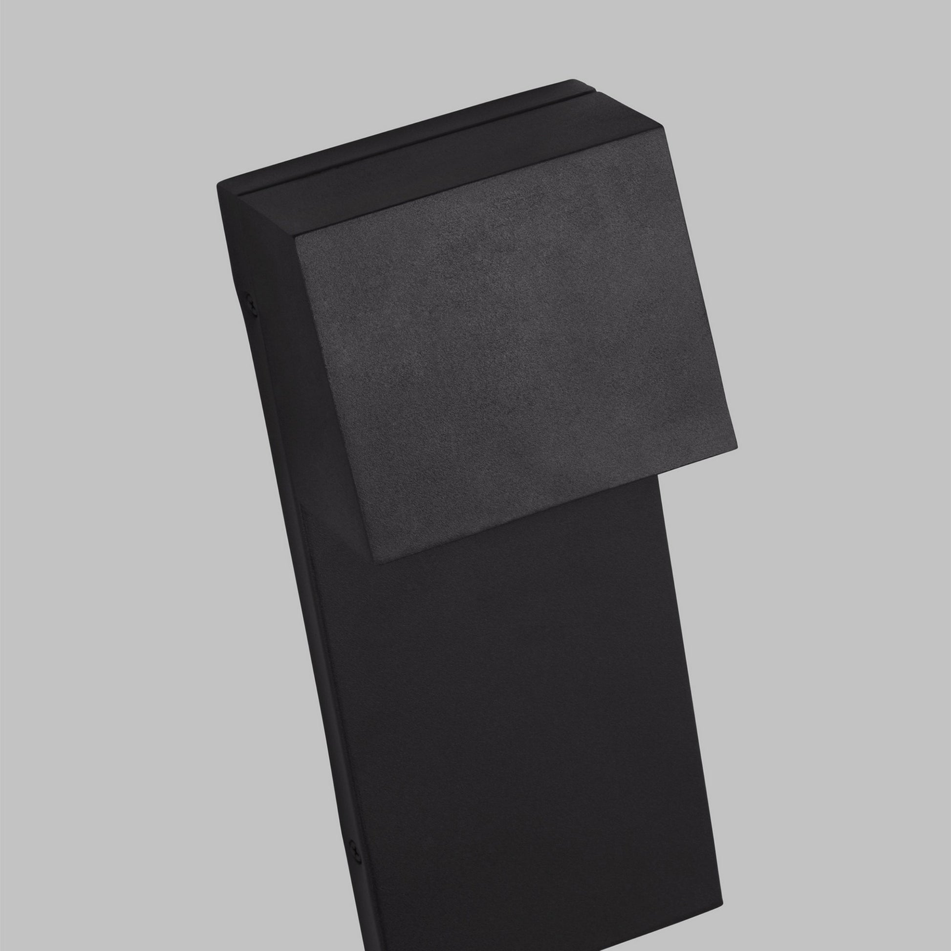 Rocha 12" Small LED Outdoor Wall Lantern, Black Finish - Bees Lighting
