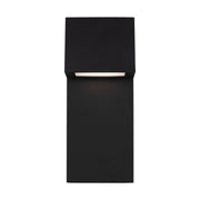 Rocha 12" Small LED Outdoor Wall Lantern, Black Finish - Bees Lighting