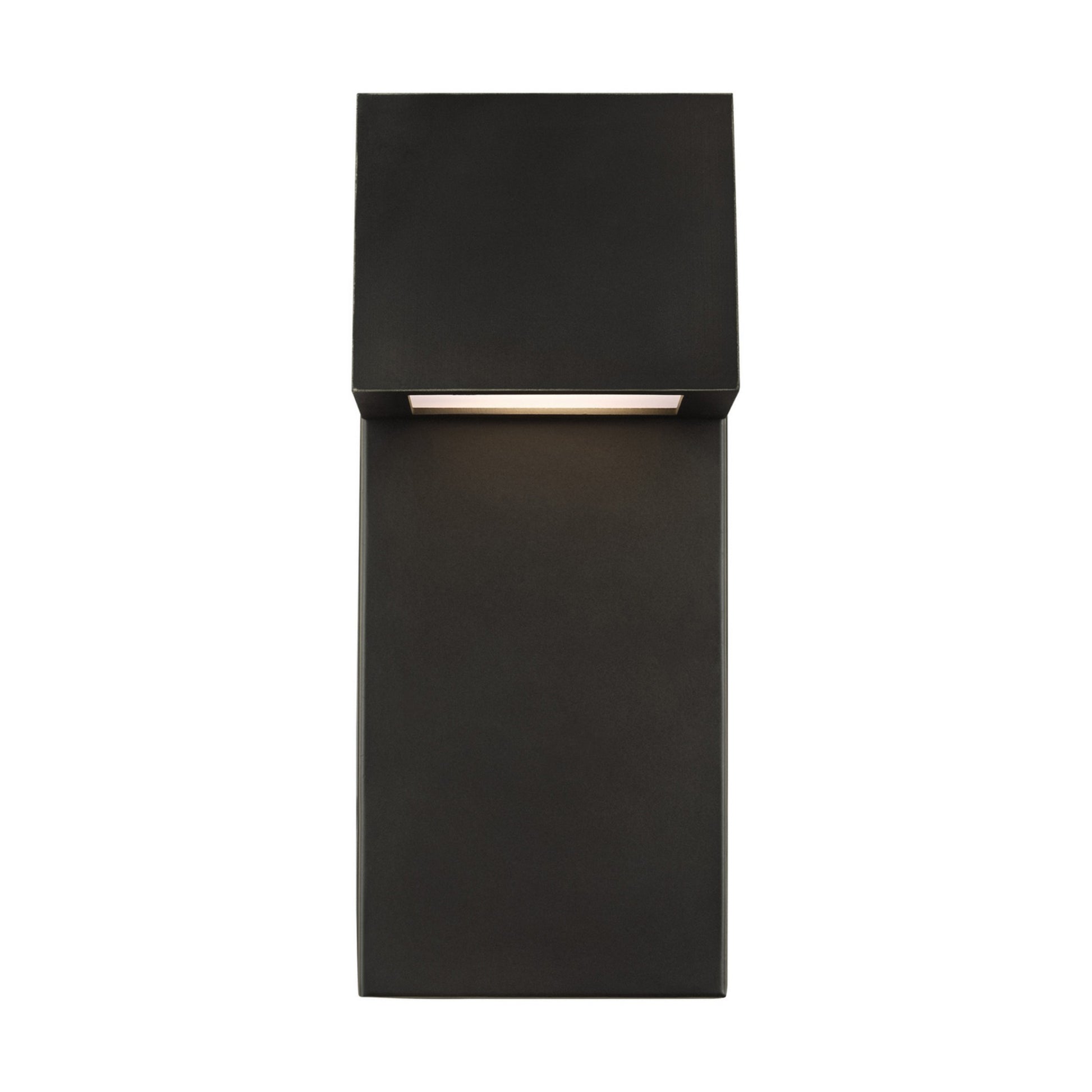 Rocha 12" Small LED Outdoor Wall Lantern, Antique Bronze Finish - Bees Lighting