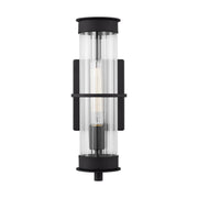Alcona 15" Medium Outdoor Wall Lantern, Black Finish - Bees Lighting