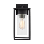 Vado 15" Medium Outdoor Wall Lantern, Black Finish - Bees Lighting