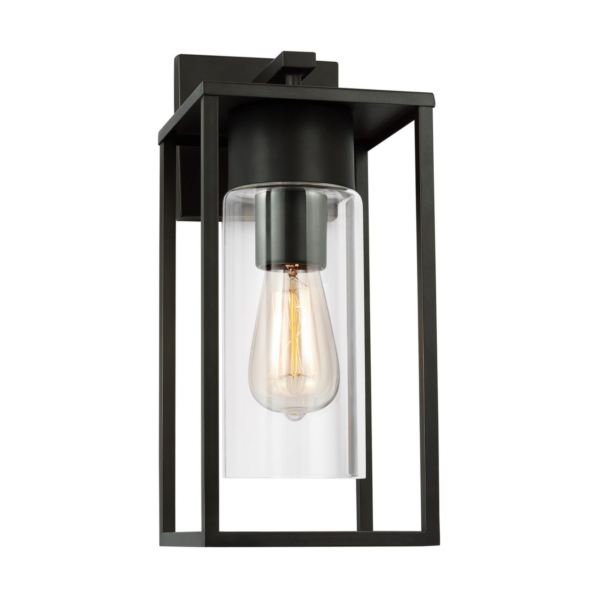 Vado 15" Medium Outdoor Wall Lantern, Antique Bronze Finish - Bees Lighting