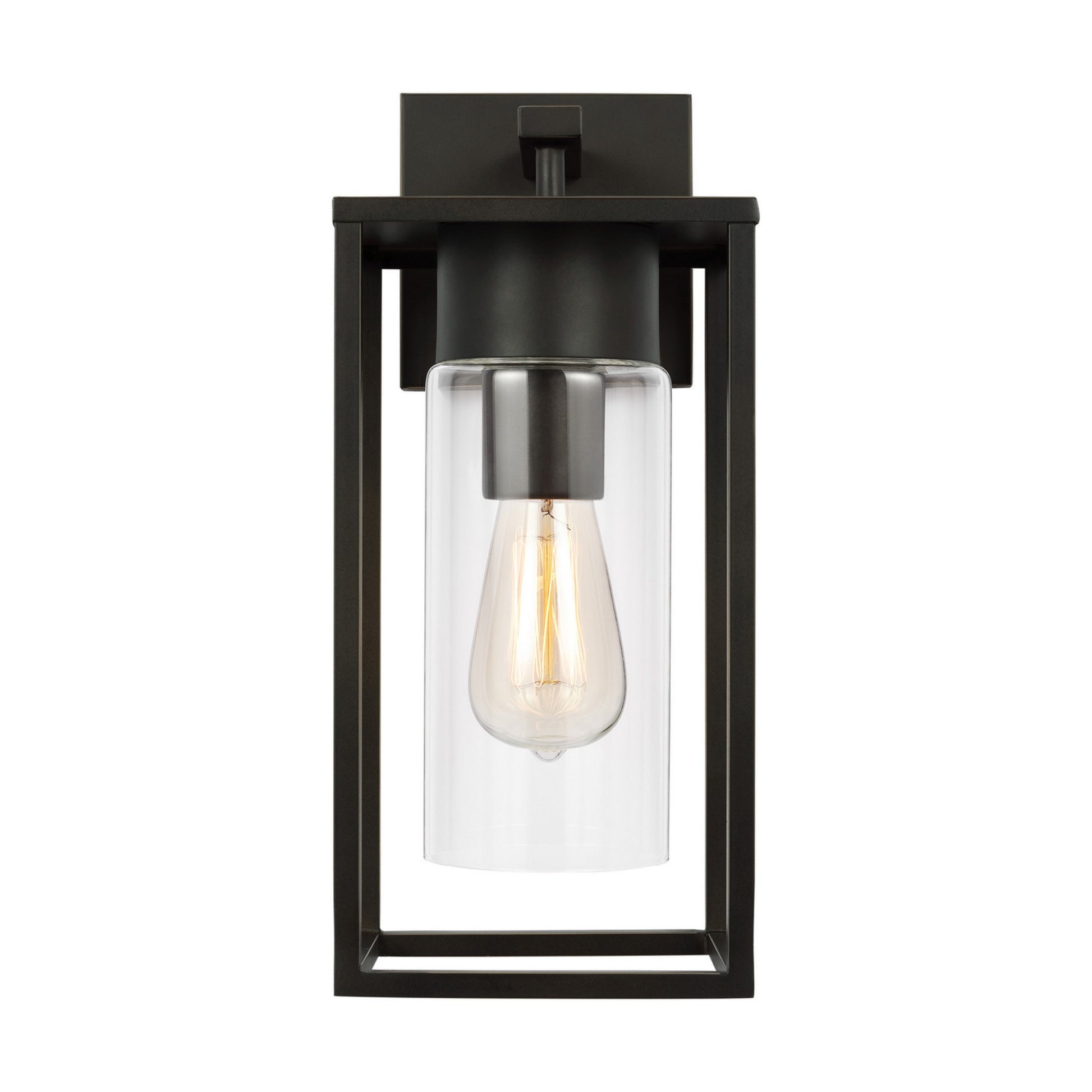 Vado 15" Medium Outdoor Wall Lantern, Antique Bronze Finish - Bees Lighting