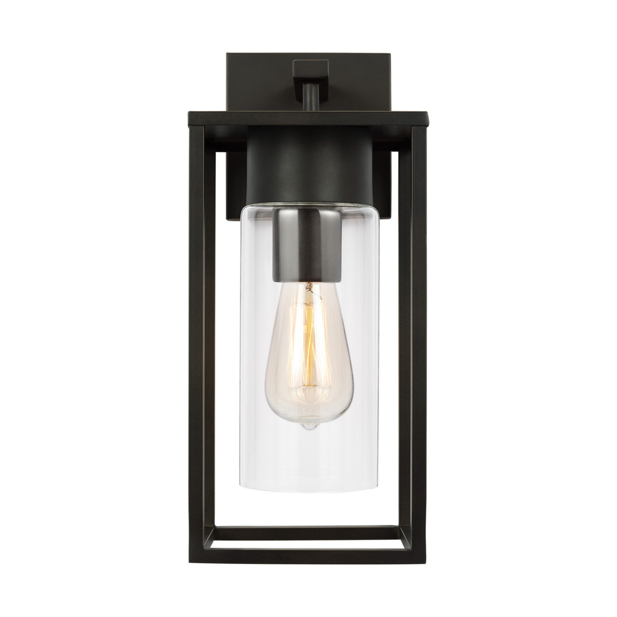 Vado 15" Medium Outdoor Wall Lantern, Antique Bronze Finish - Bees Lighting