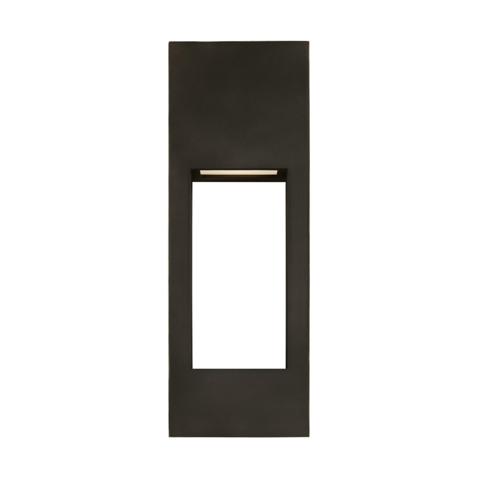 Testa 16" Medium LED Outdoor Wall Lantern, Antique Bronze Finish - Bees Lighting