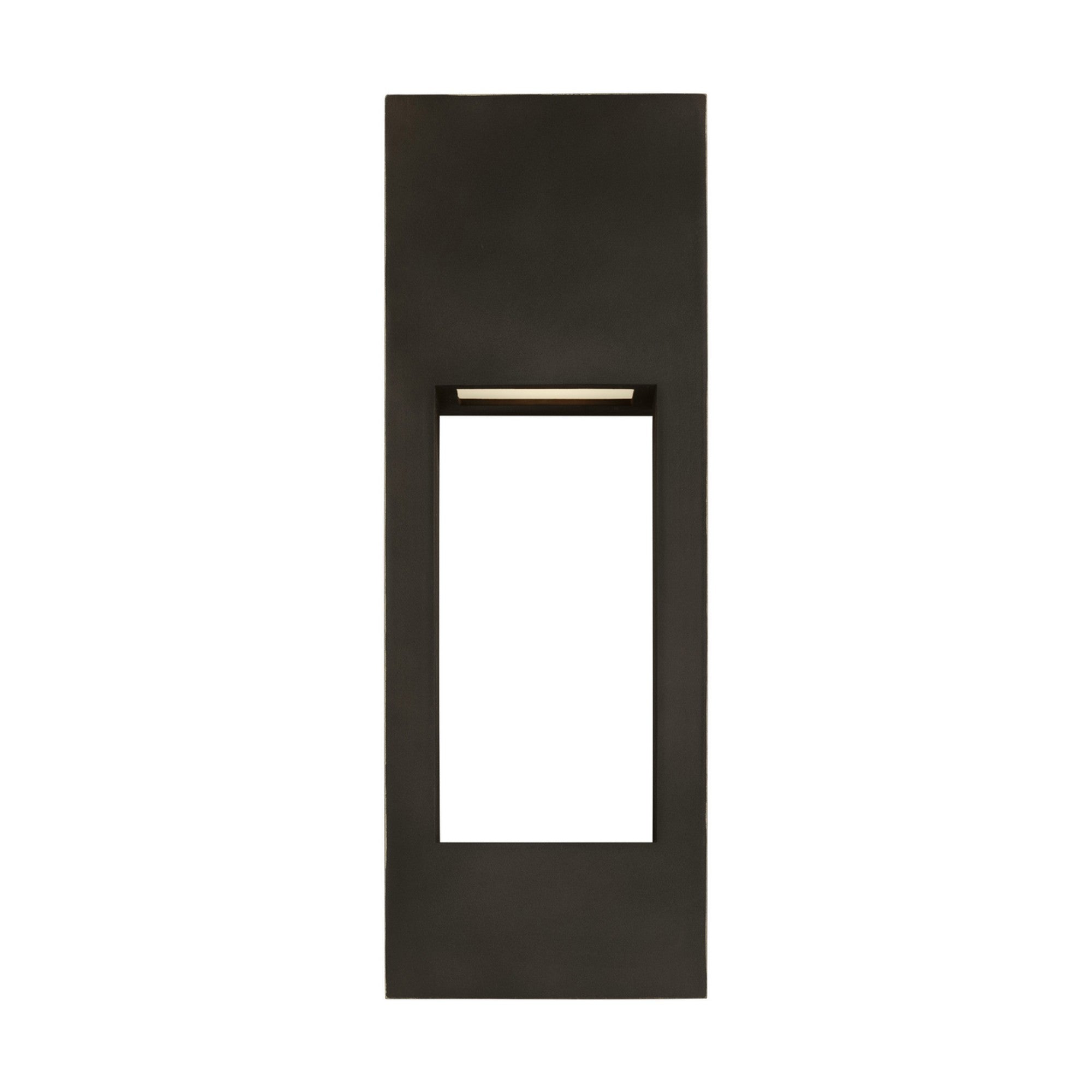 Testa 16" Medium LED Outdoor Wall Lantern, Antique Bronze Finish - Bees Lighting