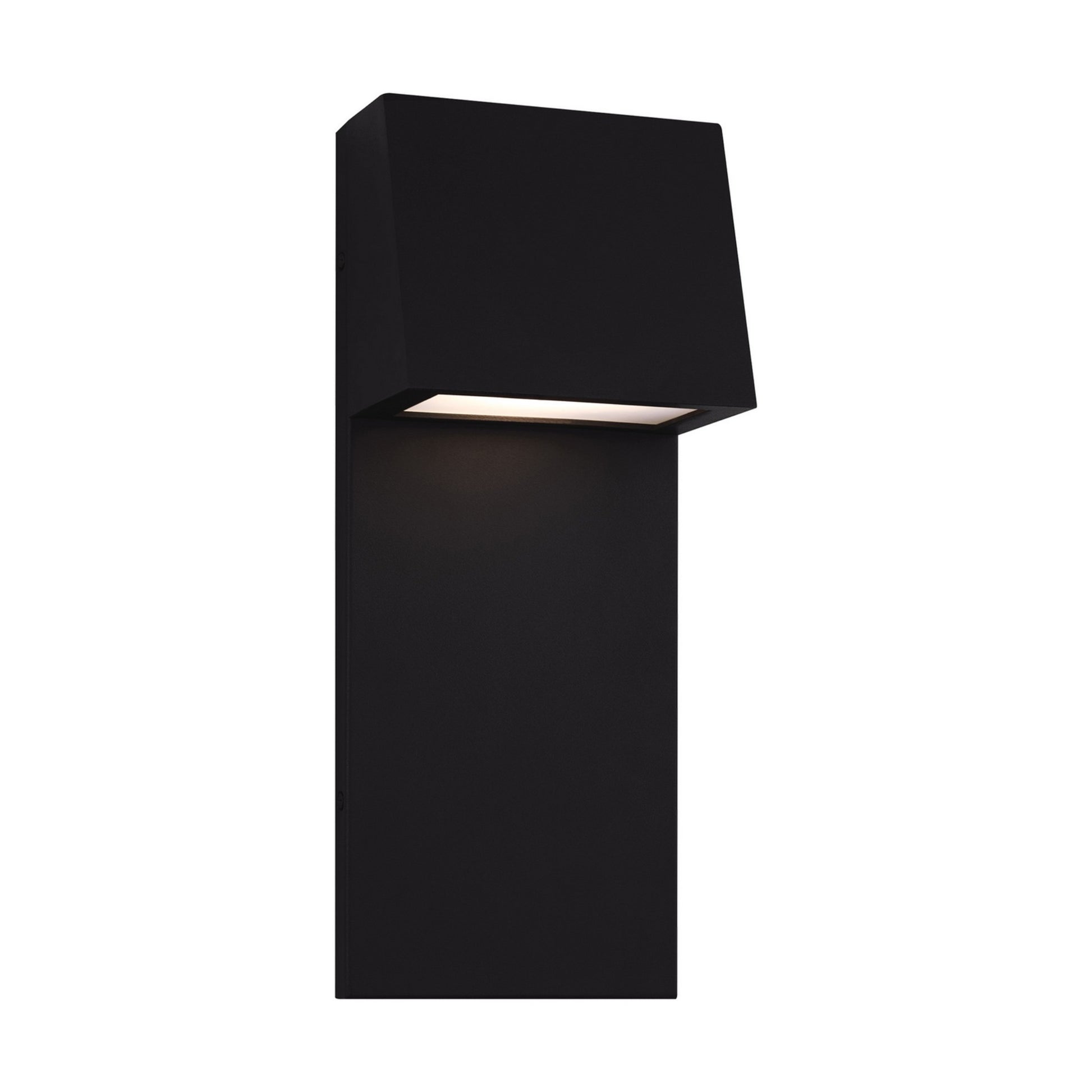 Rocha 16" Medium LED Outdoor Wall Lantern, Black Finish - Bees Lighting