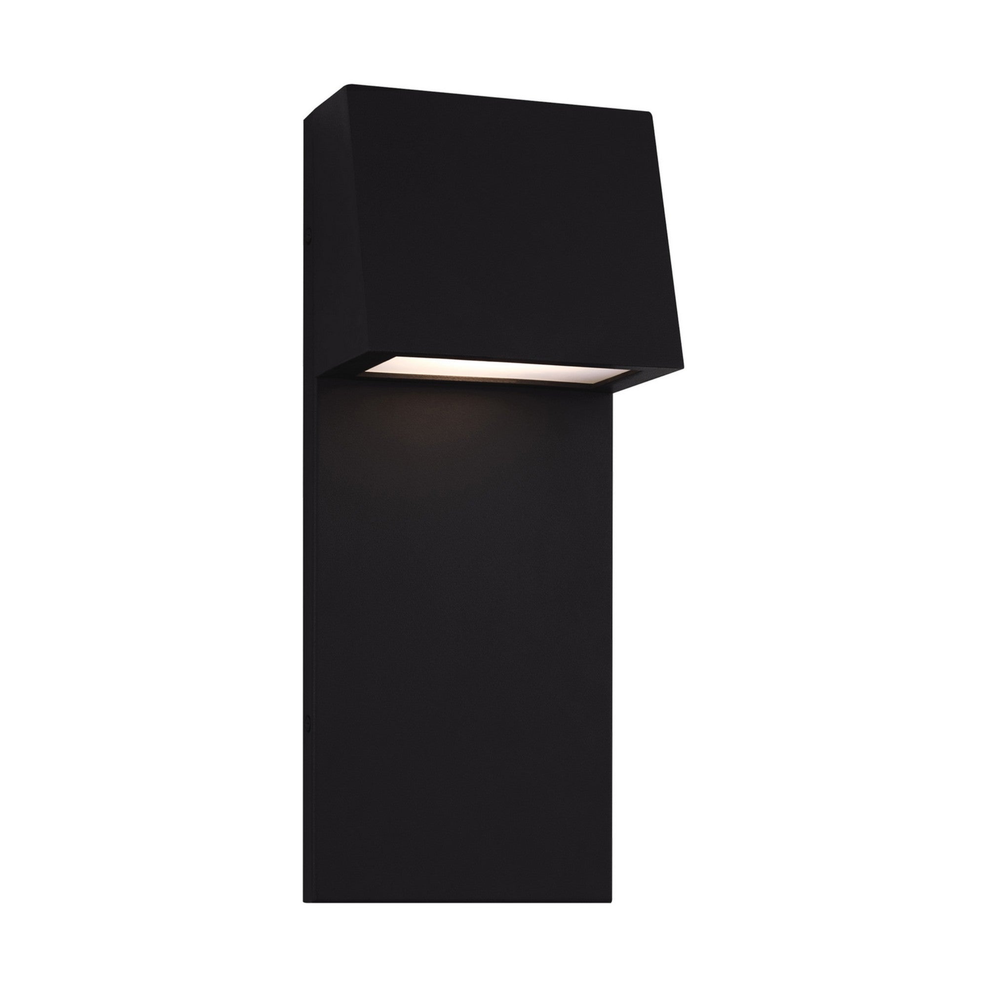 Rocha 16" Medium LED Outdoor Wall Lantern, Black Finish - Bees Lighting