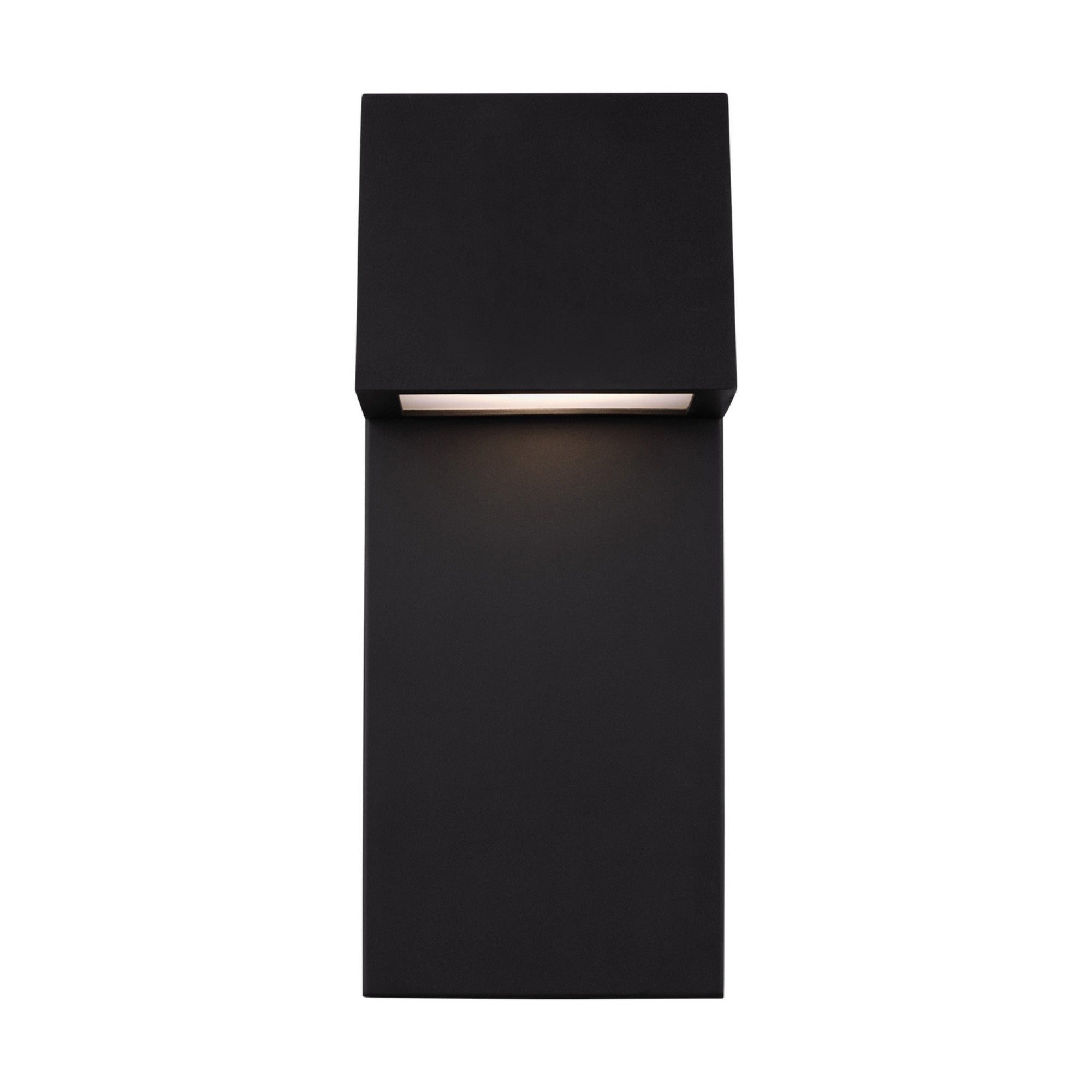 Rocha 16" Medium LED Outdoor Wall Lantern, Black Finish - Bees Lighting