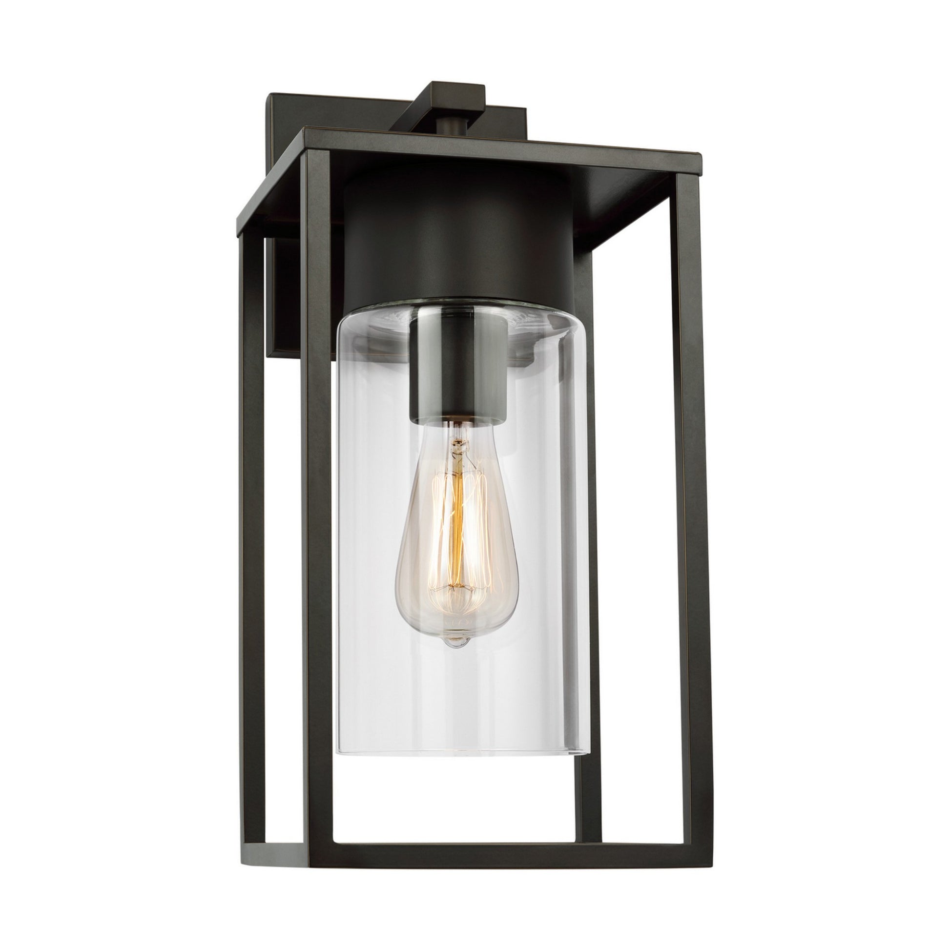 Vado 17" Large Outdoor Wall Lantern, Antique Bronze Finish - Bees Lighting