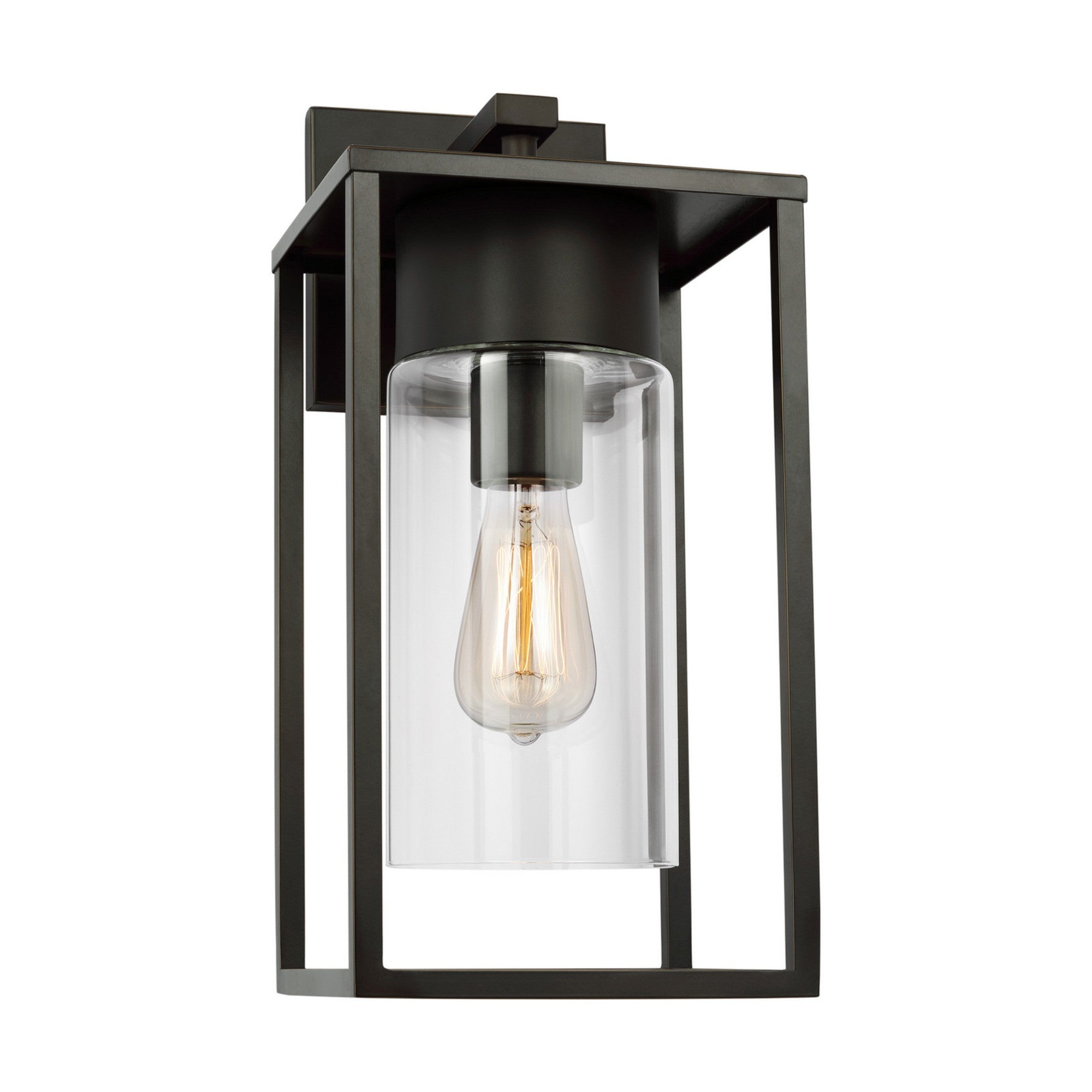 Vado 17" Large Outdoor Wall Lantern, Antique Bronze Finish - Bees Lighting