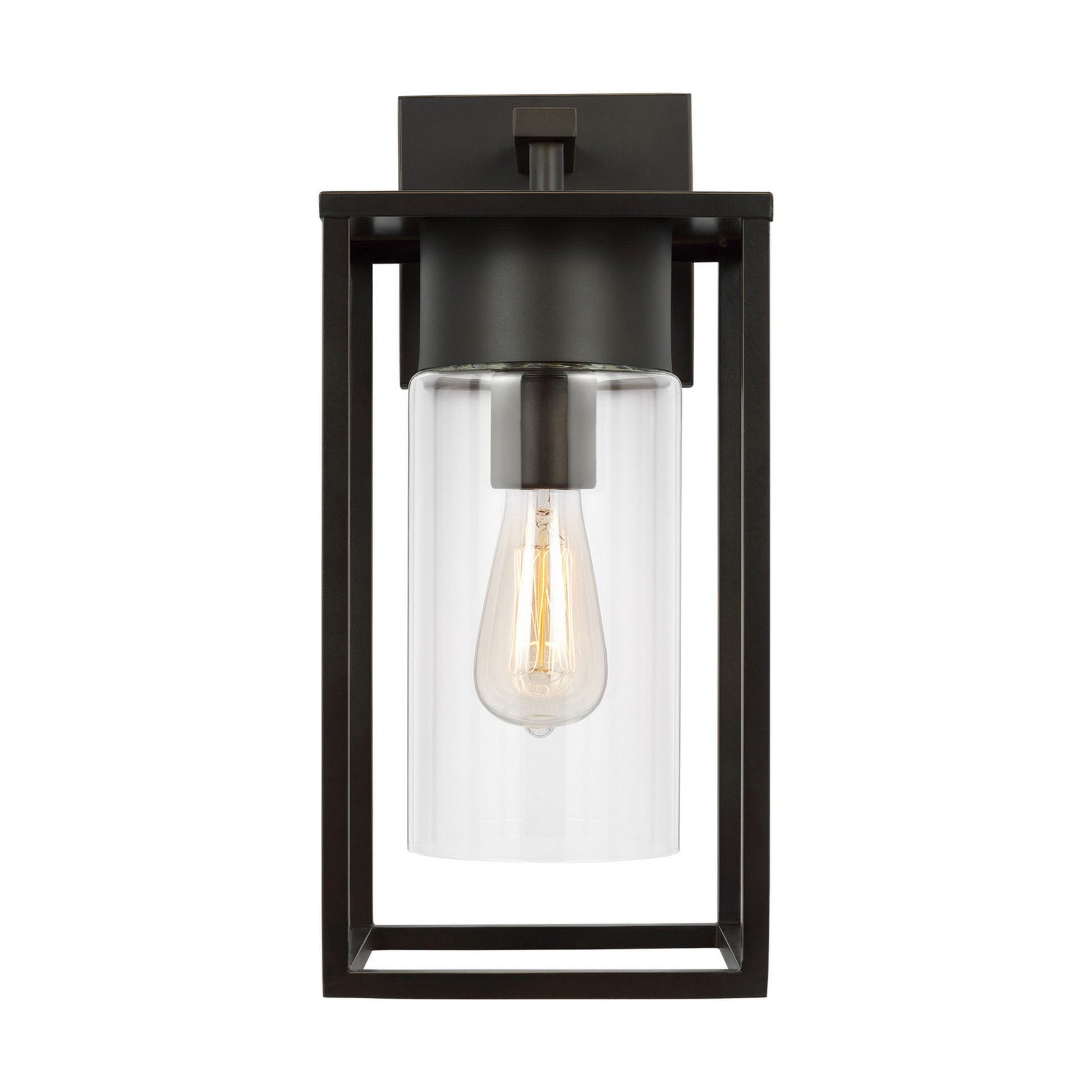 Vado 17" Large Outdoor Wall Lantern, Antique Bronze Finish - Bees Lighting