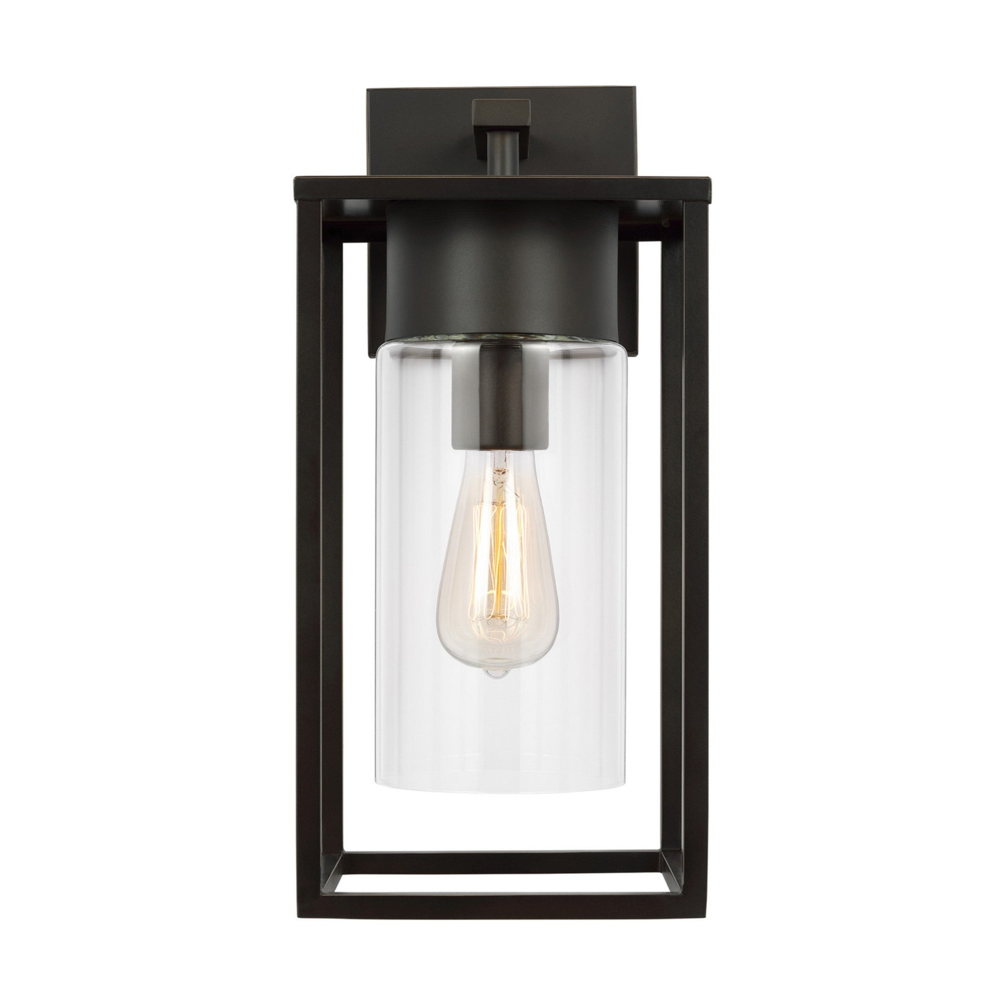 Vado 17" Large Outdoor Wall Lantern, Antique Bronze Finish - Bees Lighting