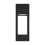 Testa 20" Large LED Outdoor Wall Lantern, Black Finish - Bees Lighting